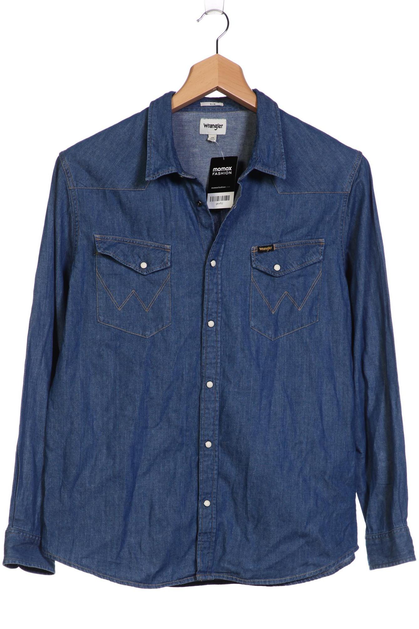 

Wrangler Herren Hemd, blau, Gr. 56