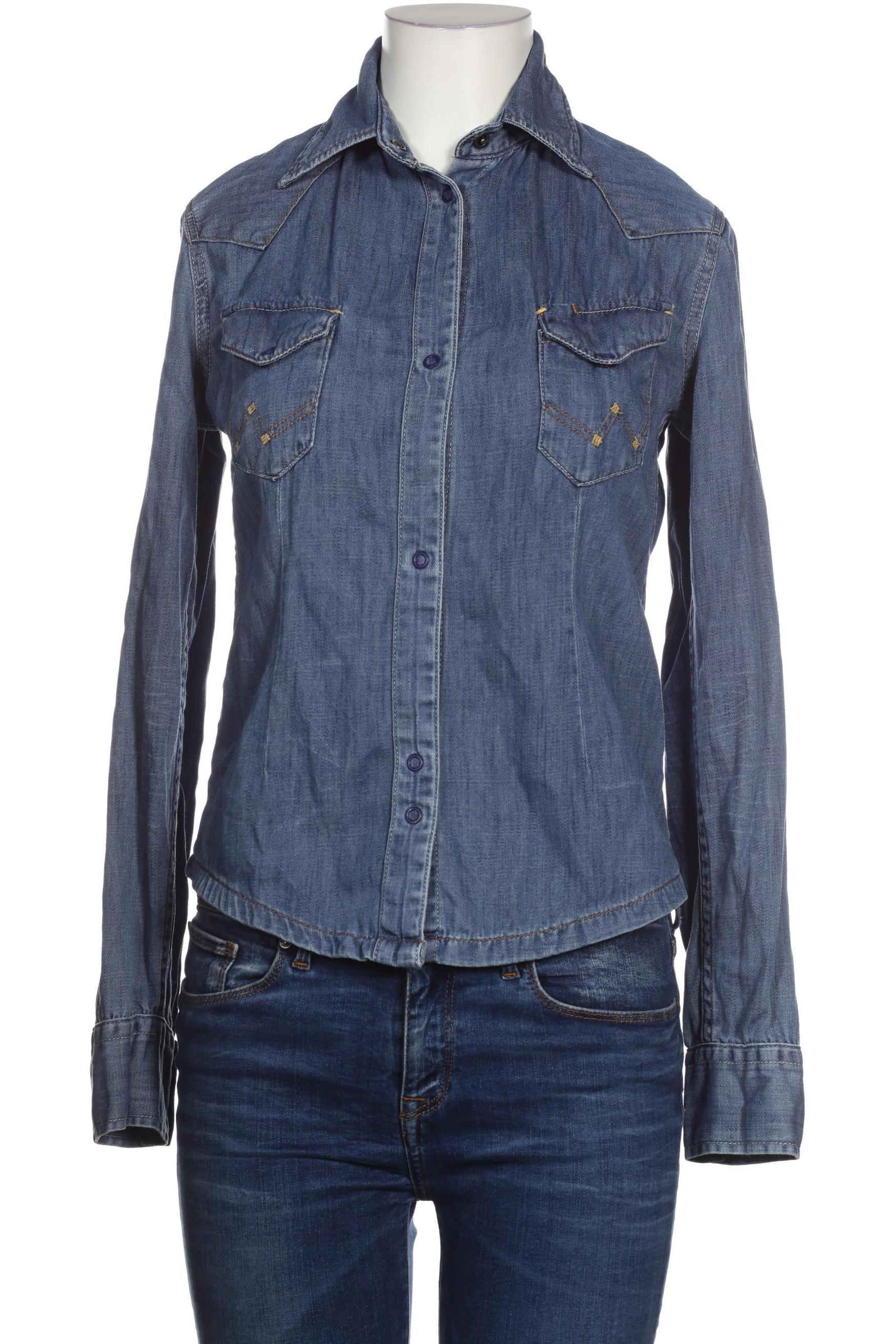 

Wrangler Damen Bluse, blau, Gr.