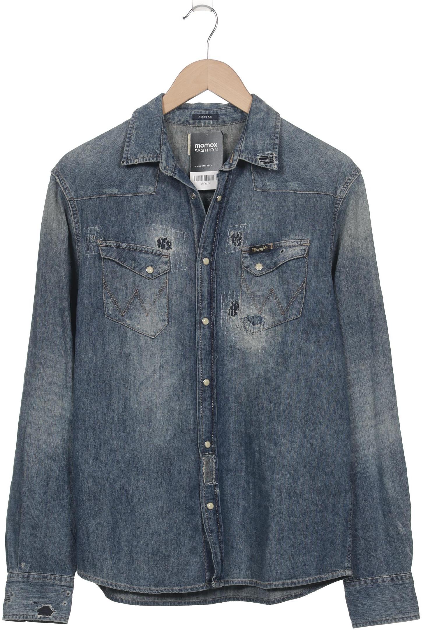 

Wrangler Herren Hemd, blau, Gr. 46