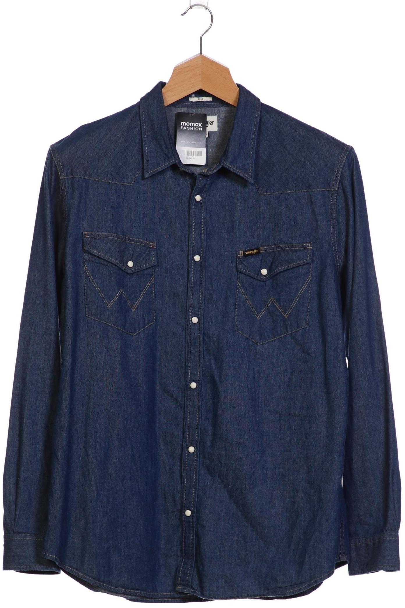 

Wrangler Herren Hemd, marineblau, Gr. 56