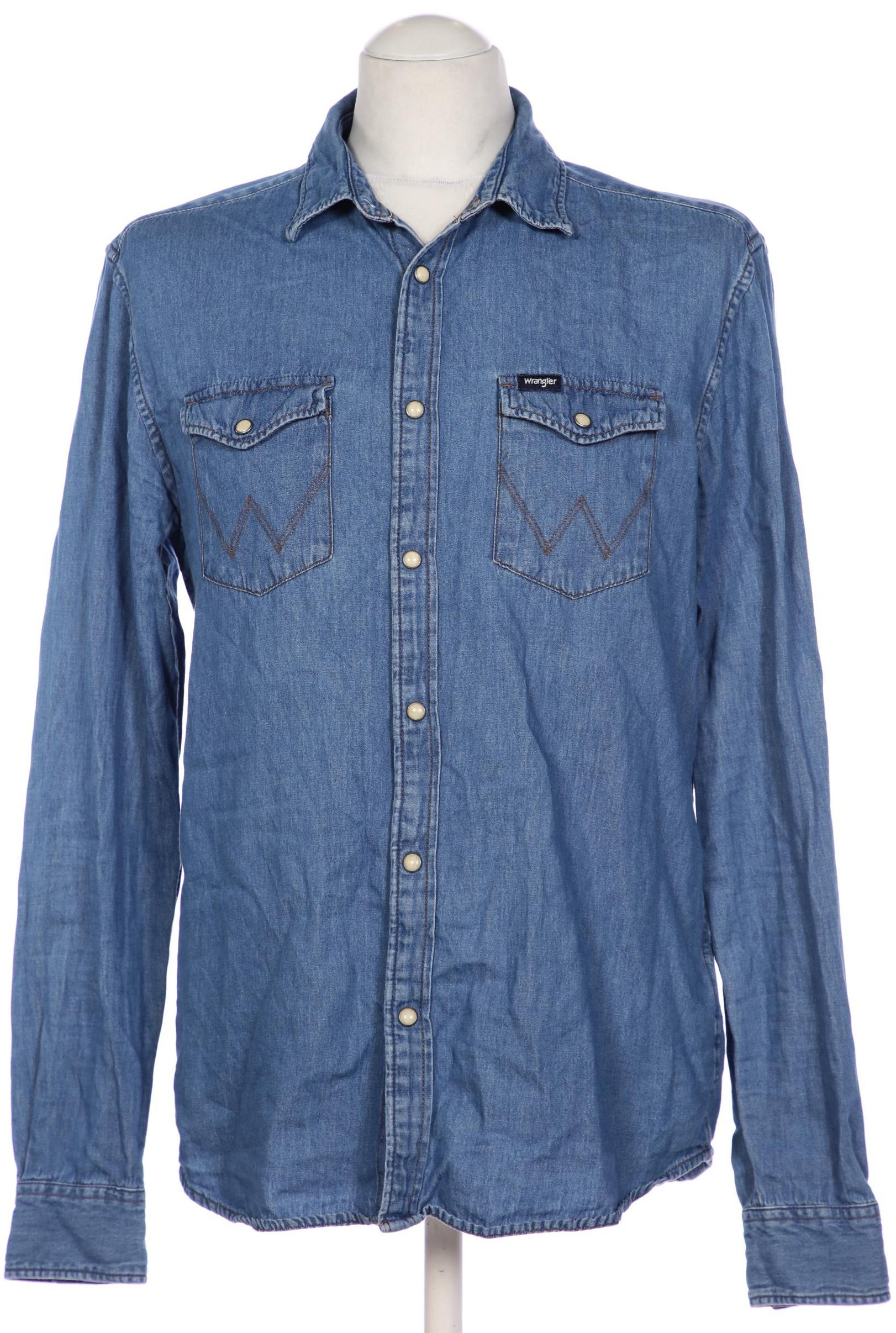 

Wrangler Herren Hemd, blau, Gr. 48
