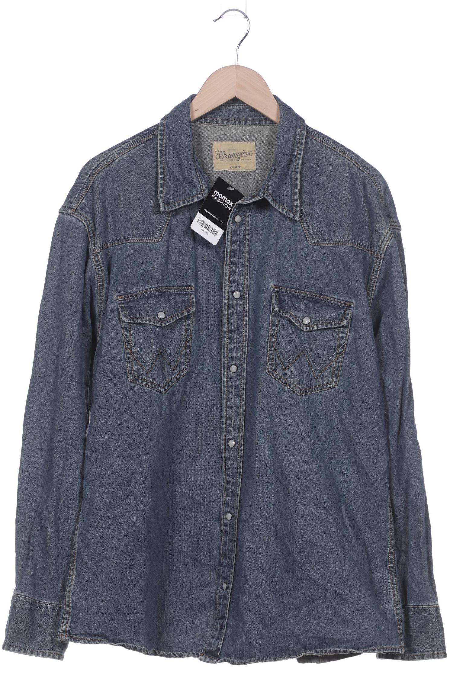 

Wrangler Herren Hemd, blau
