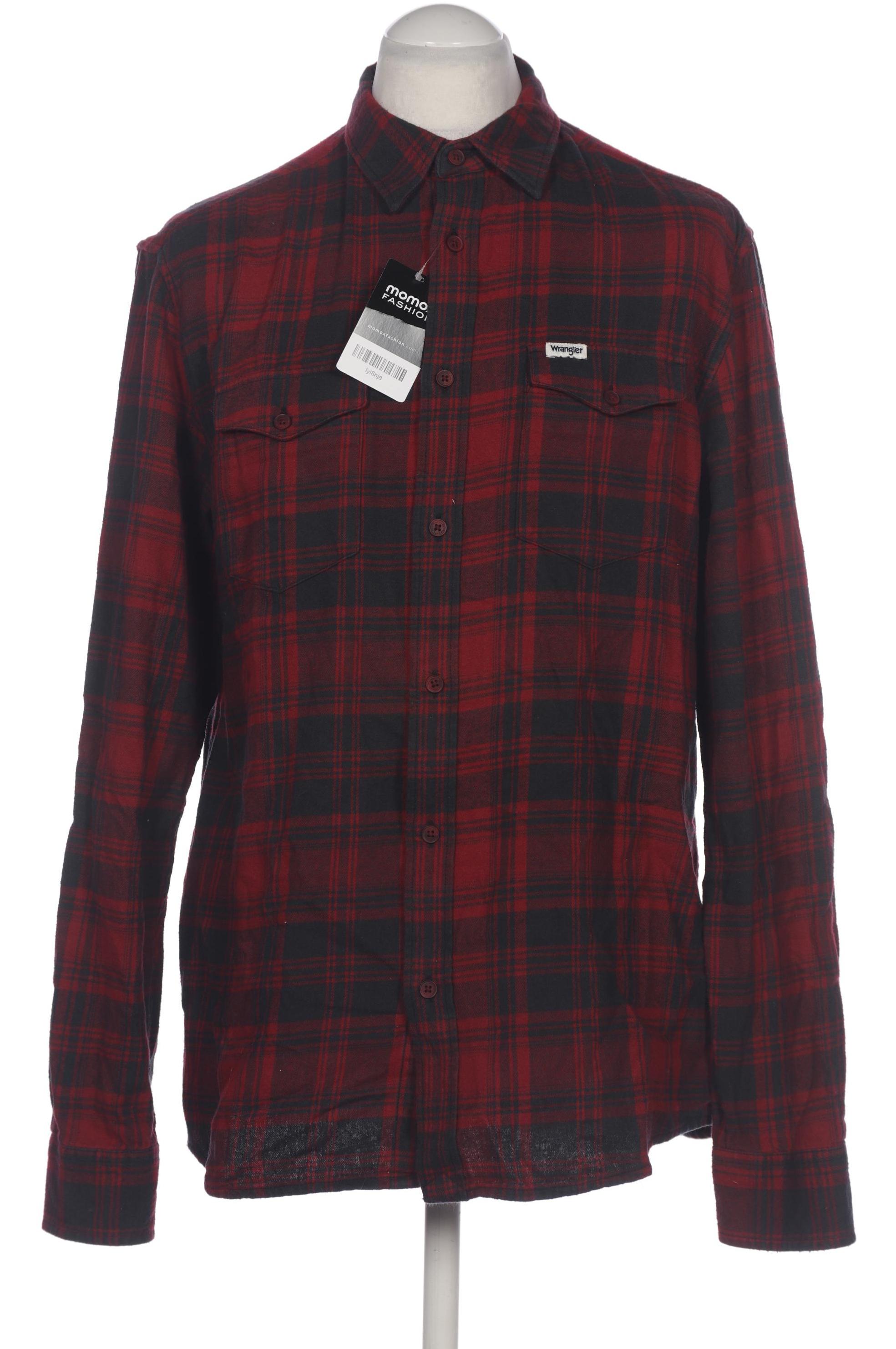 

Wrangler Herren Hemd, bordeaux, Gr. 52
