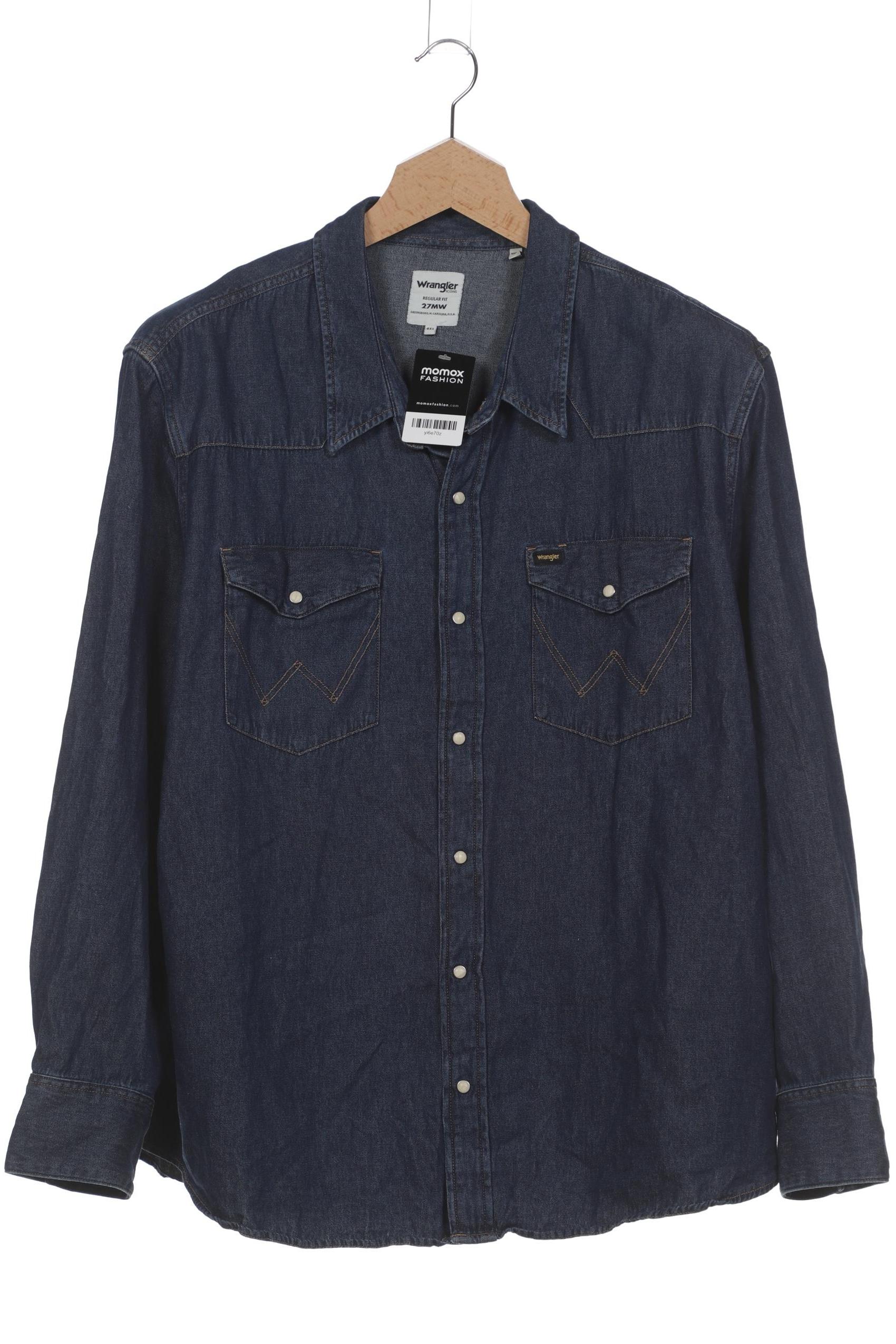 

Wrangler Herren Hemd, marineblau, Gr. 60