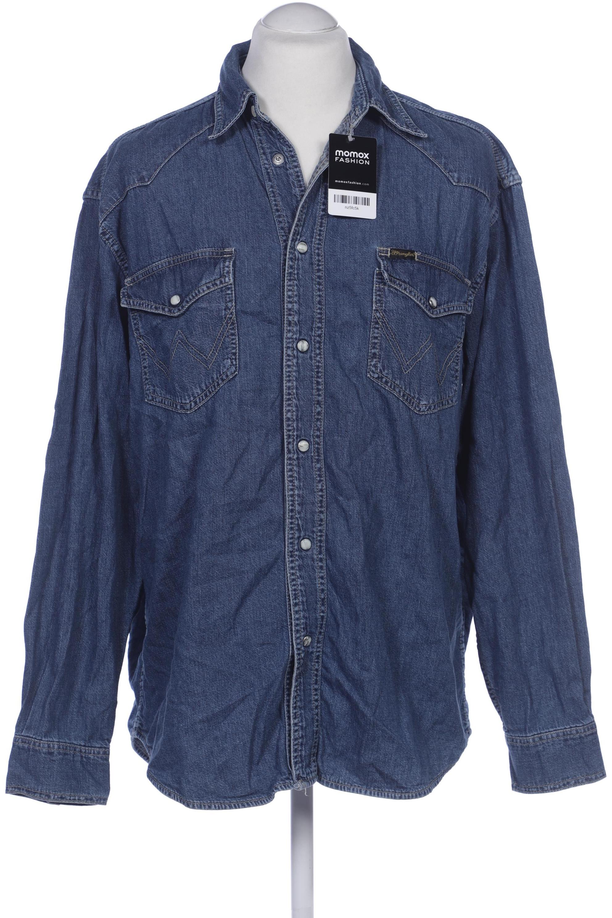 

Wrangler Herren Hemd, blau, Gr. 52