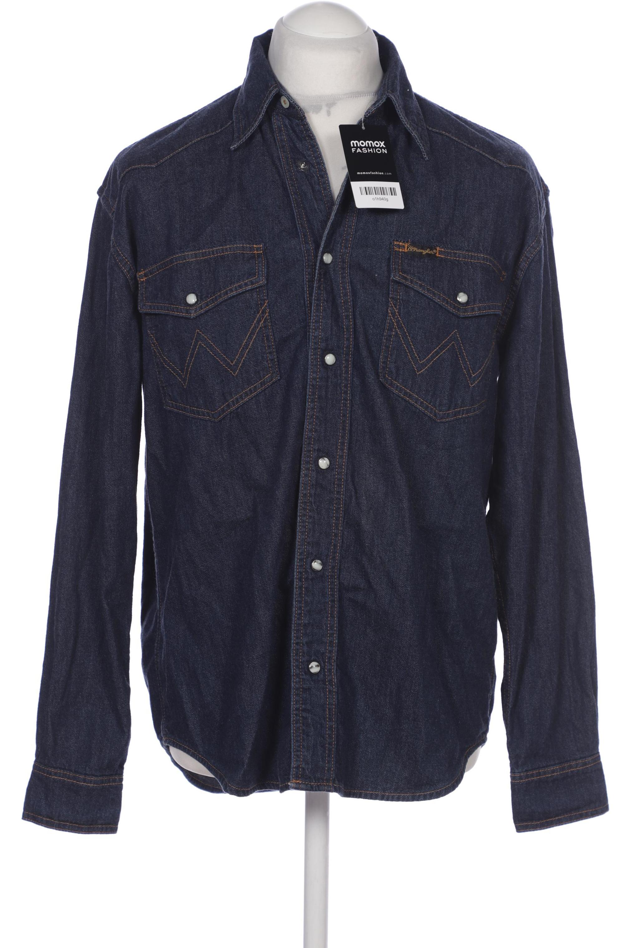 

Wrangler Herren Hemd, marineblau, Gr. 48