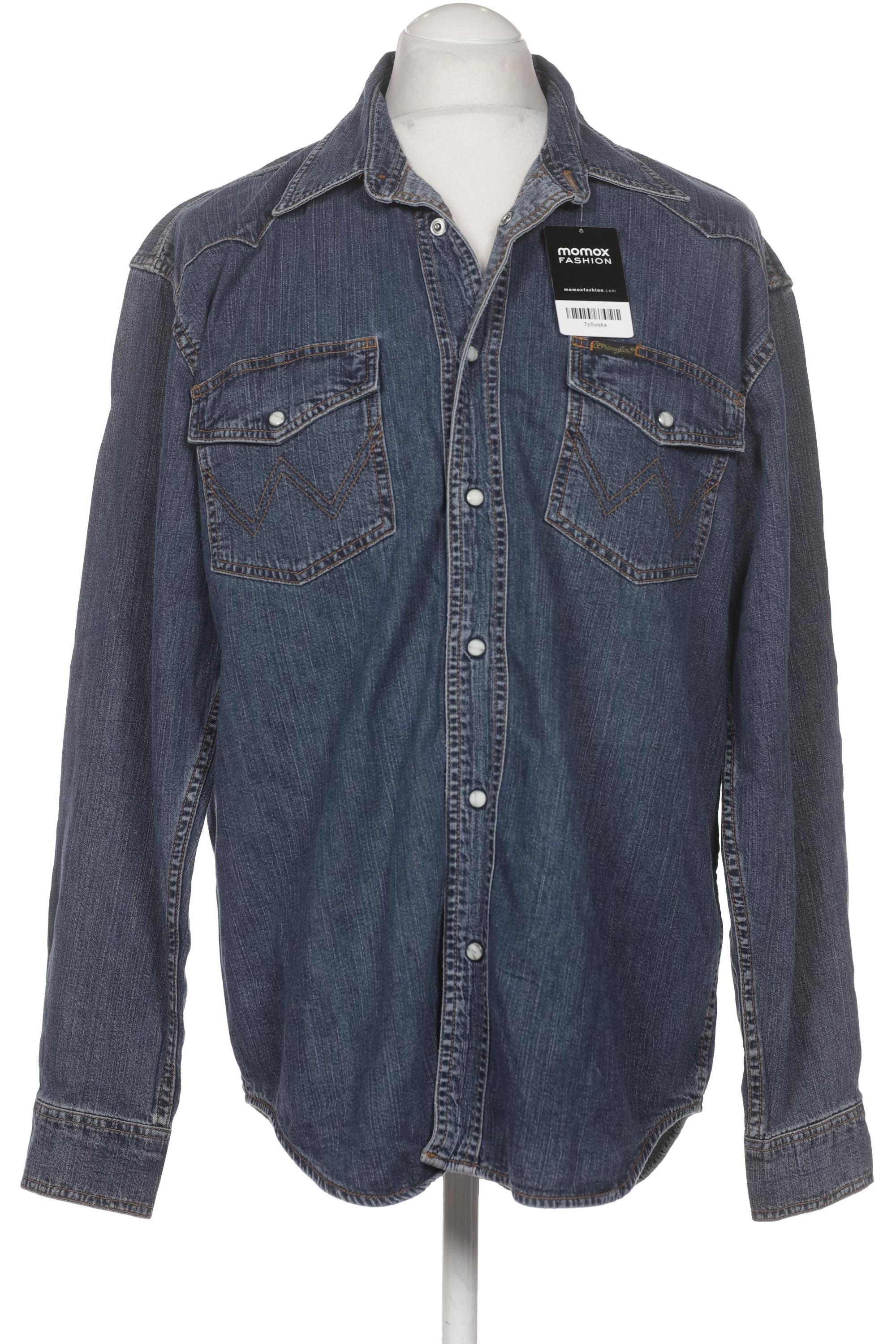 

Wrangler Herren Hemd, marineblau, Gr. 52