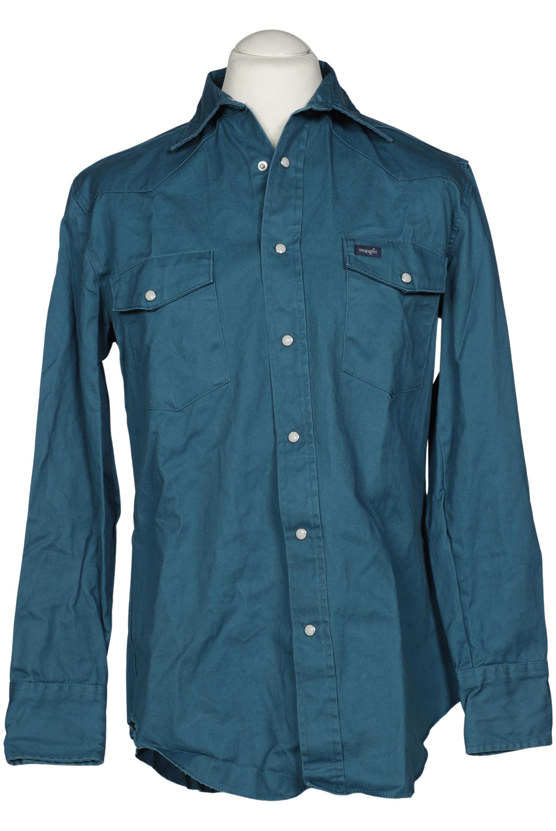

Wrangler Herren Hemd, türkis, Gr. 48