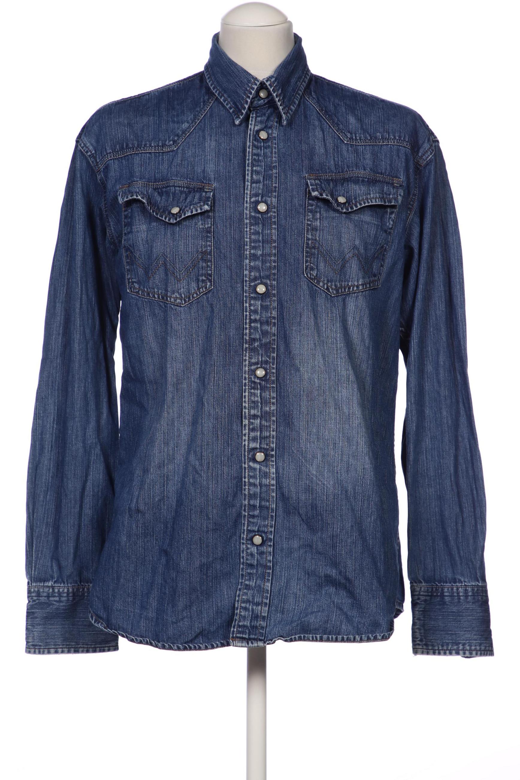 

Wrangler Herren Hemd, blau, Gr. 48