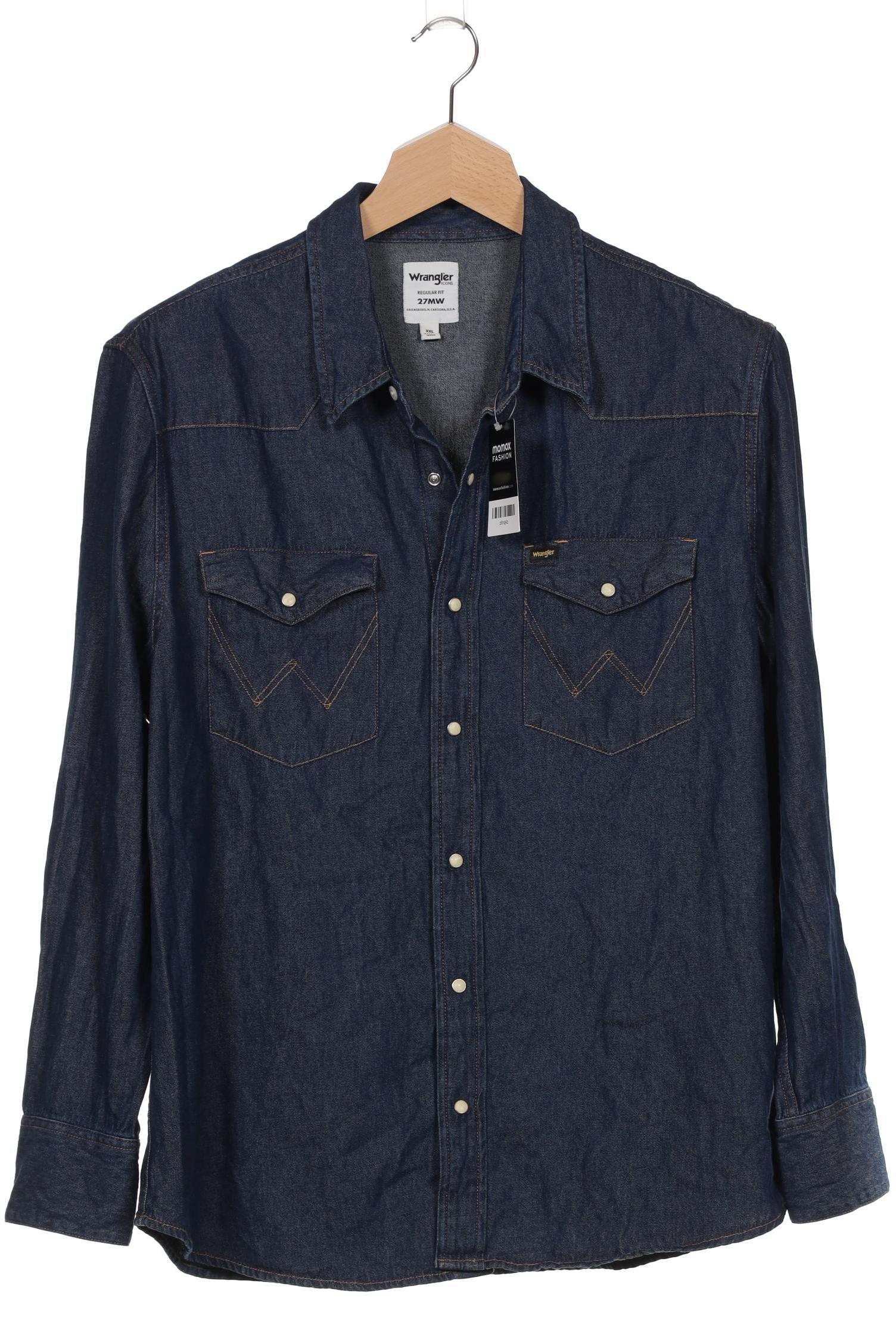

Wrangler Herren Hemd, marineblau, Gr. 56