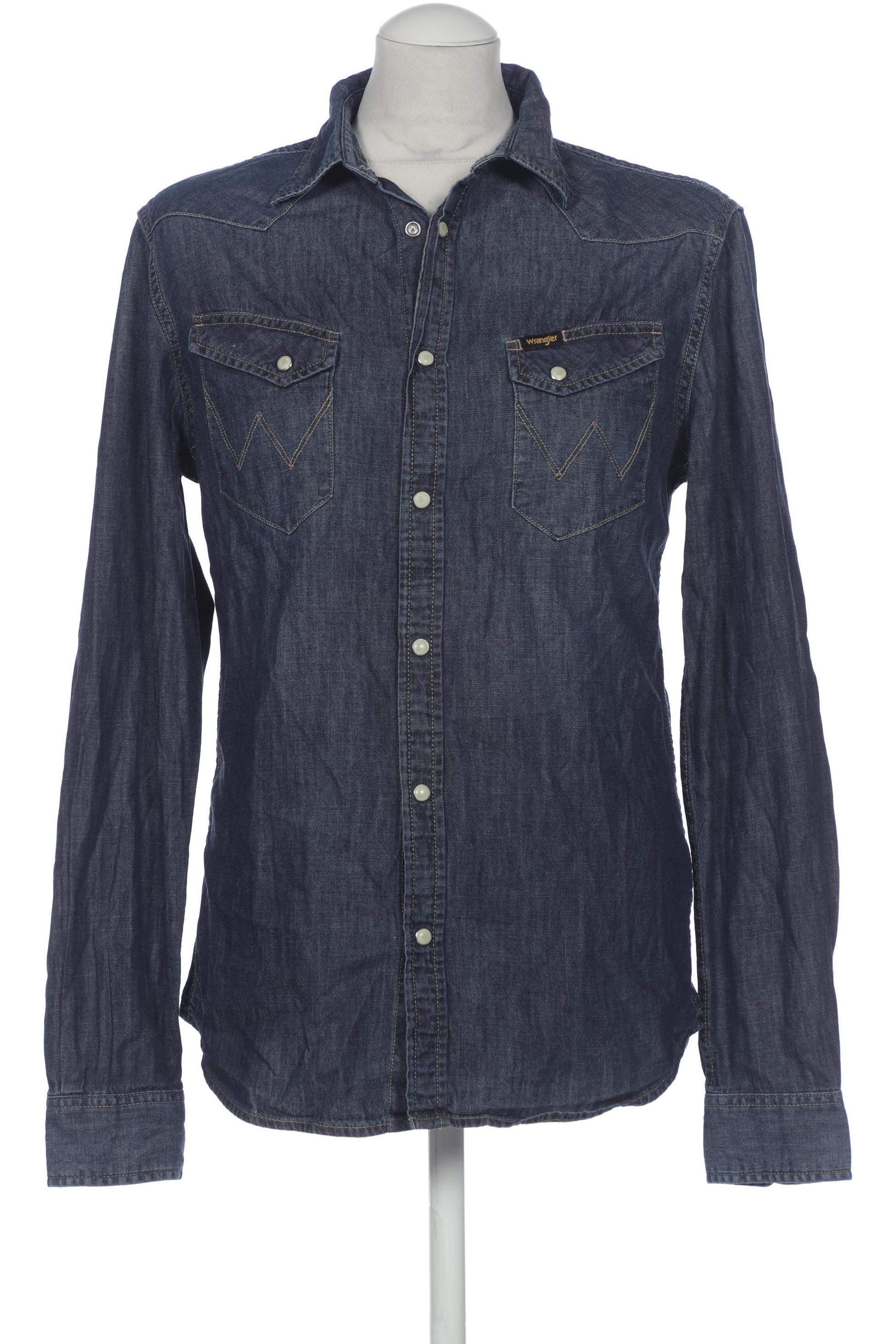 

Wrangler Herren Hemd, marineblau, Gr. 48