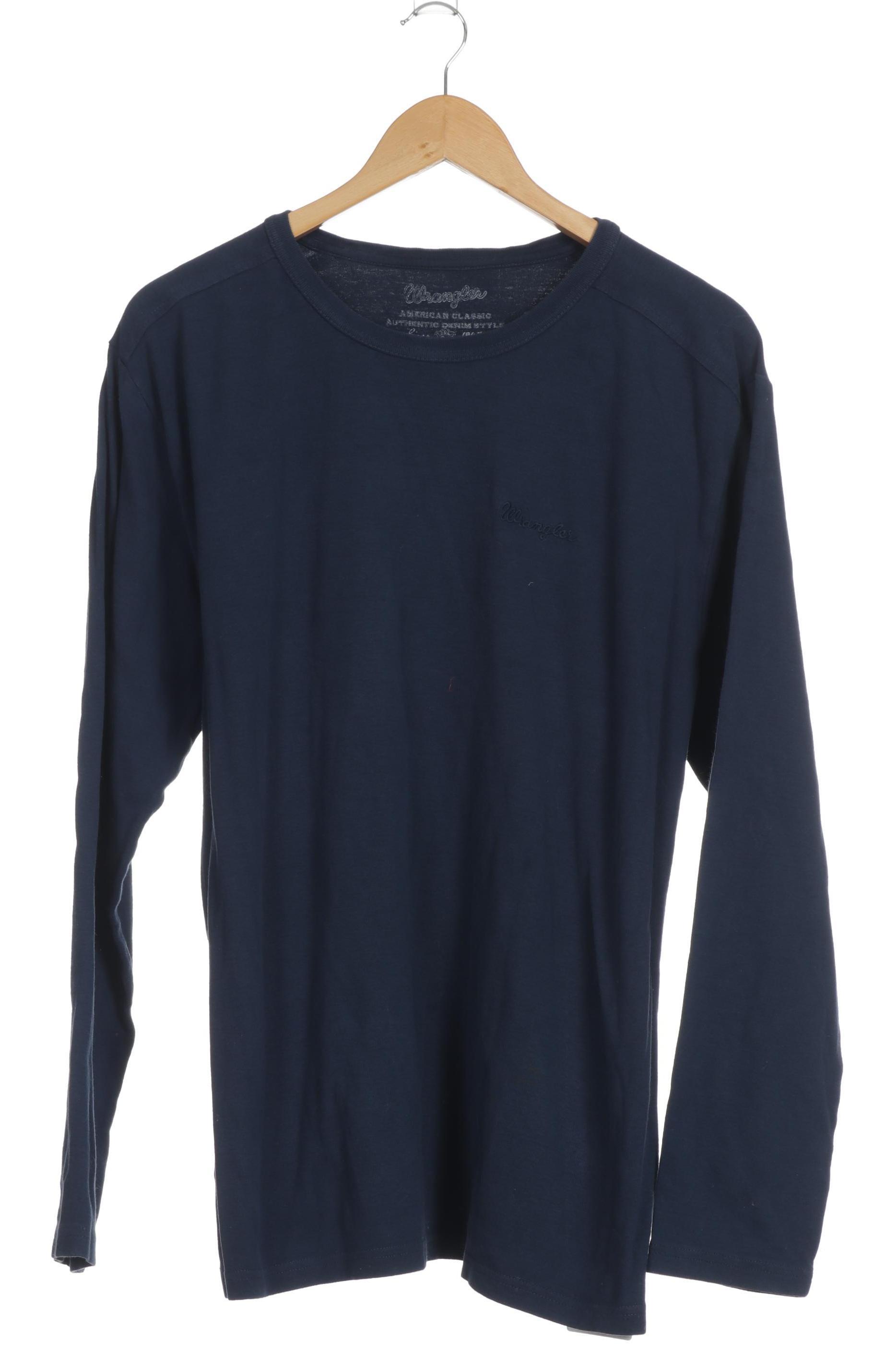 Thumbnail - Wrangler Herren Langarmshirt, blau, Gr.