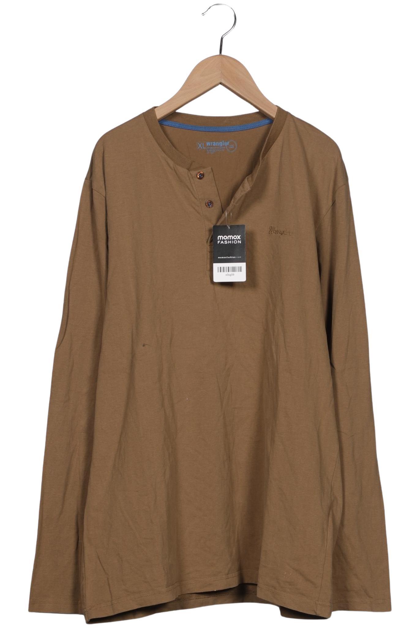 

Wrangler Herren Langarmshirt, braun, Gr. 54