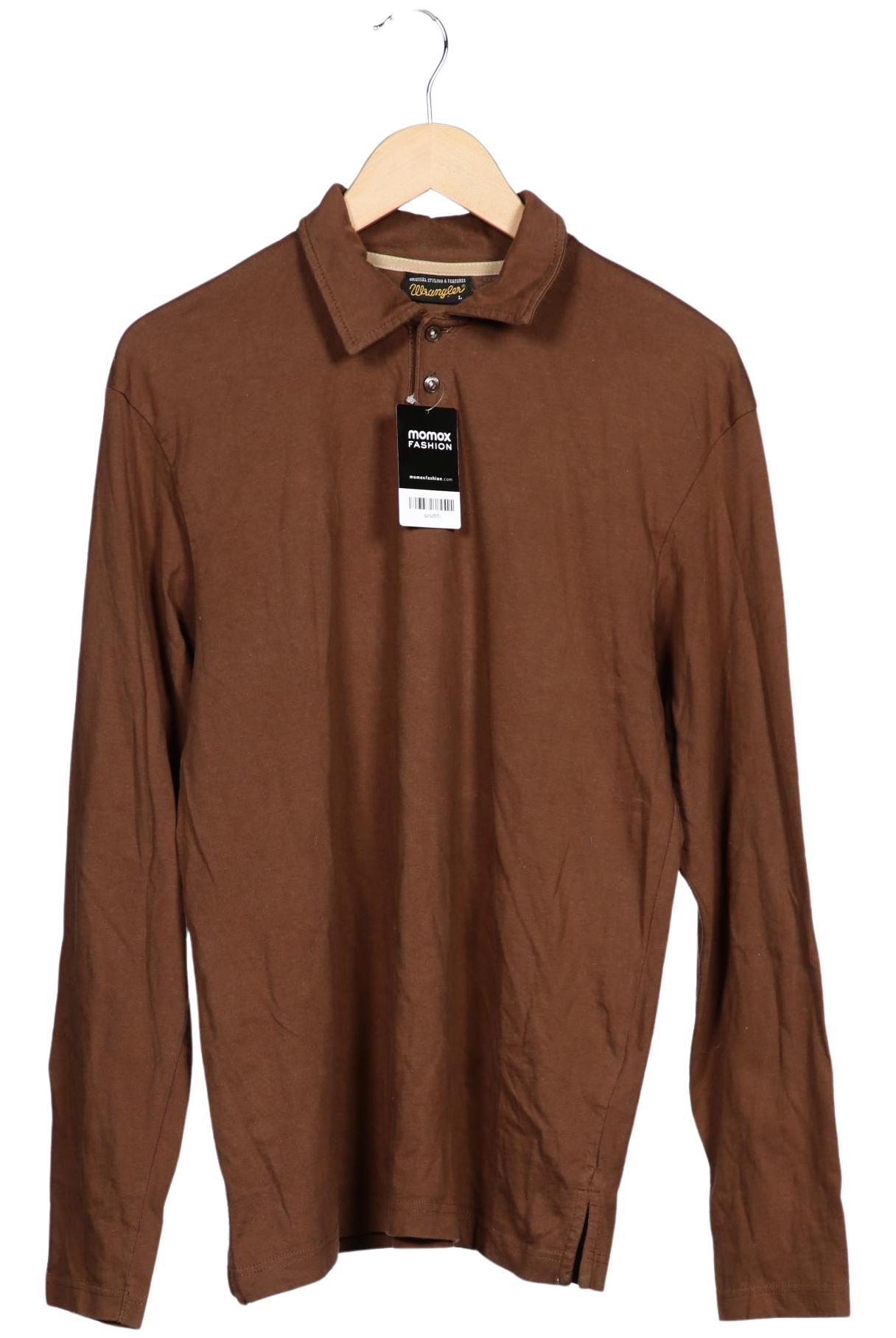 

Wrangler Herren Poloshirt, braun, Gr. 52