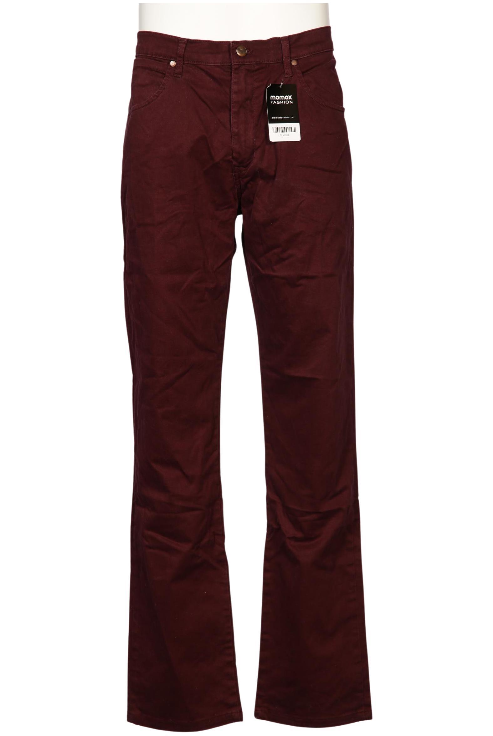 Thumbnail - Wrangler Herren Stoffhose, bordeaux, Gr. 36