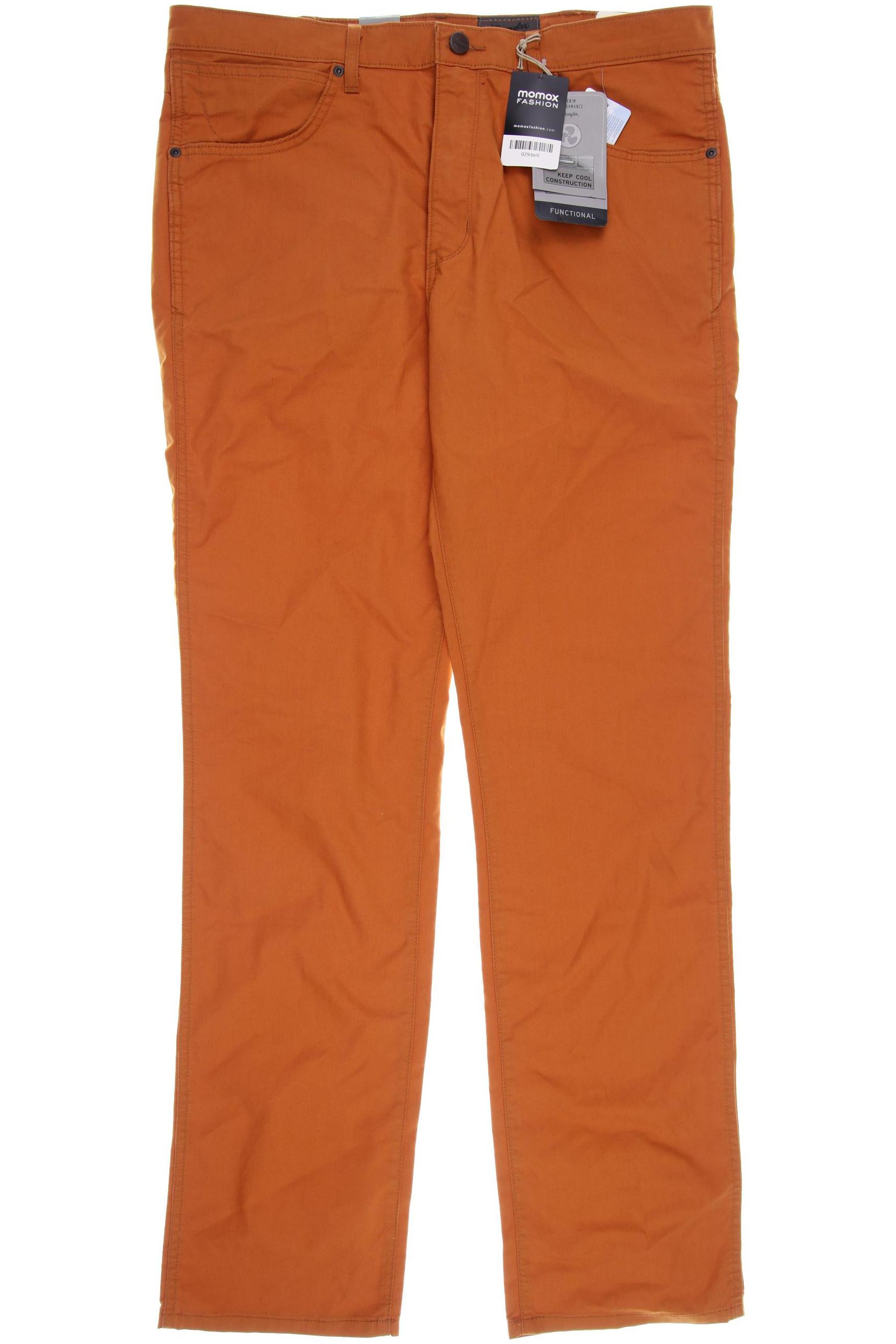 

Wrangler Herren Stoffhose, orange, Gr. 38