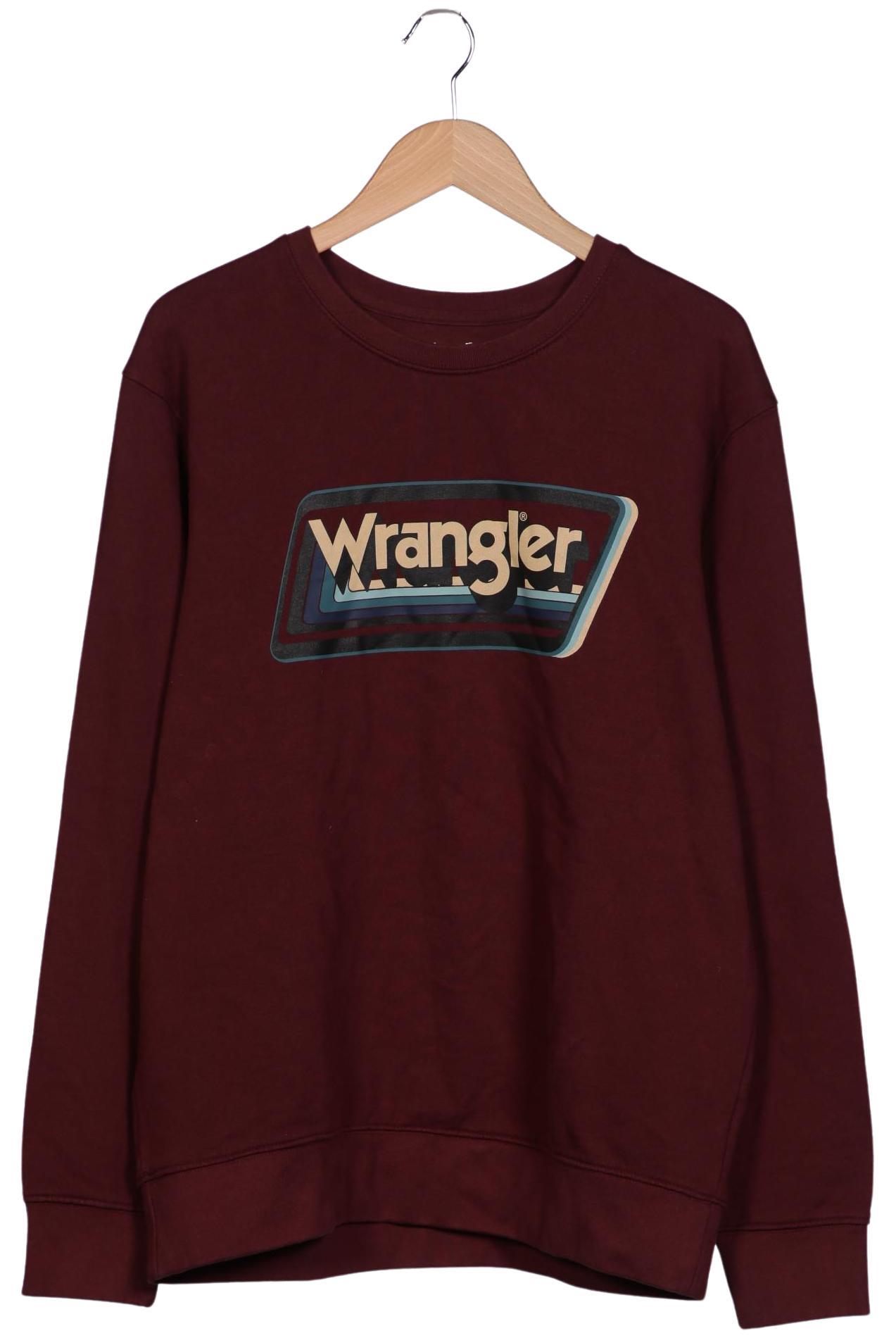 

Wrangler Herren Sweatshirt, bordeaux, Gr. 48