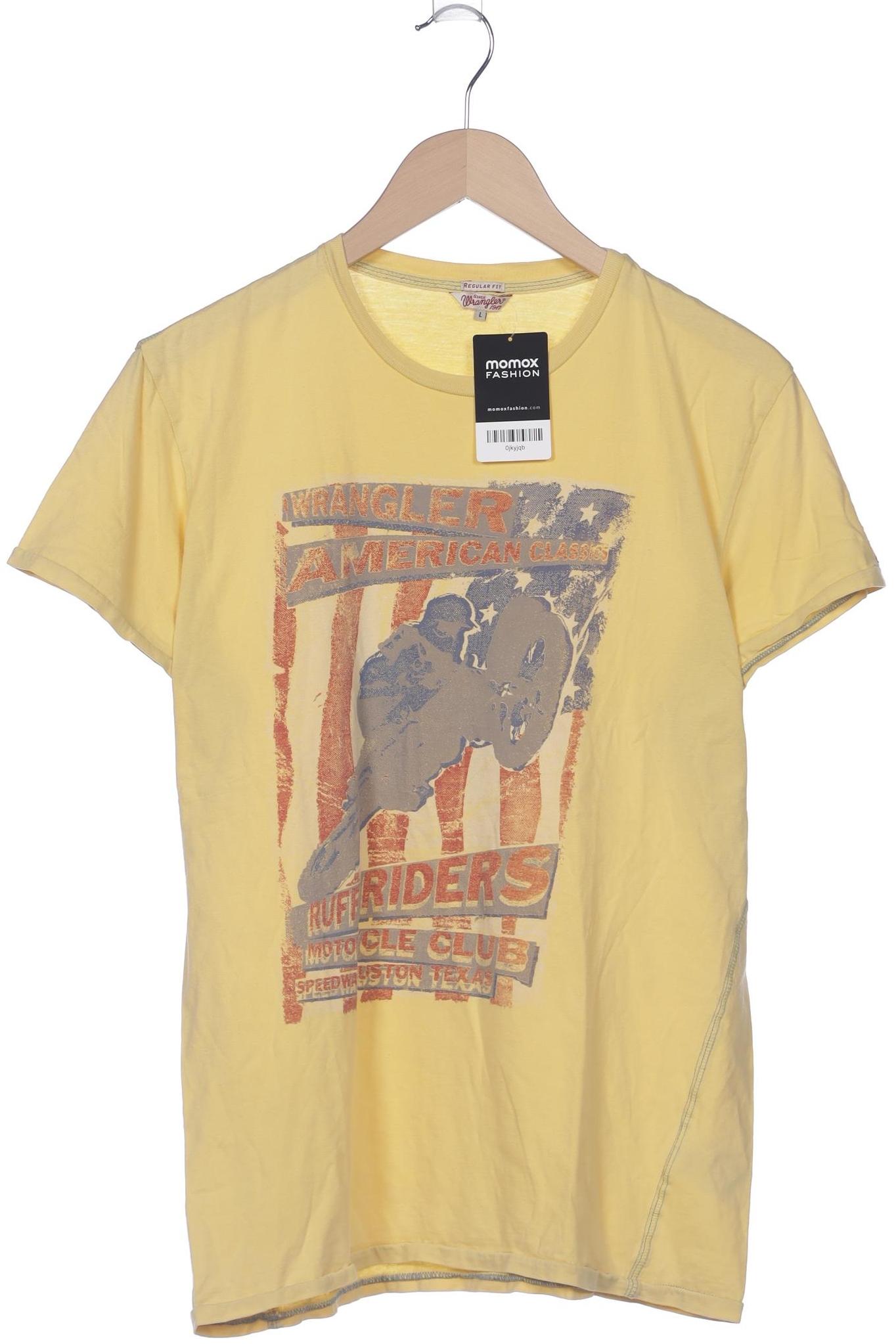 

Wrangler Herren T-Shirt, gelb, Gr. 52