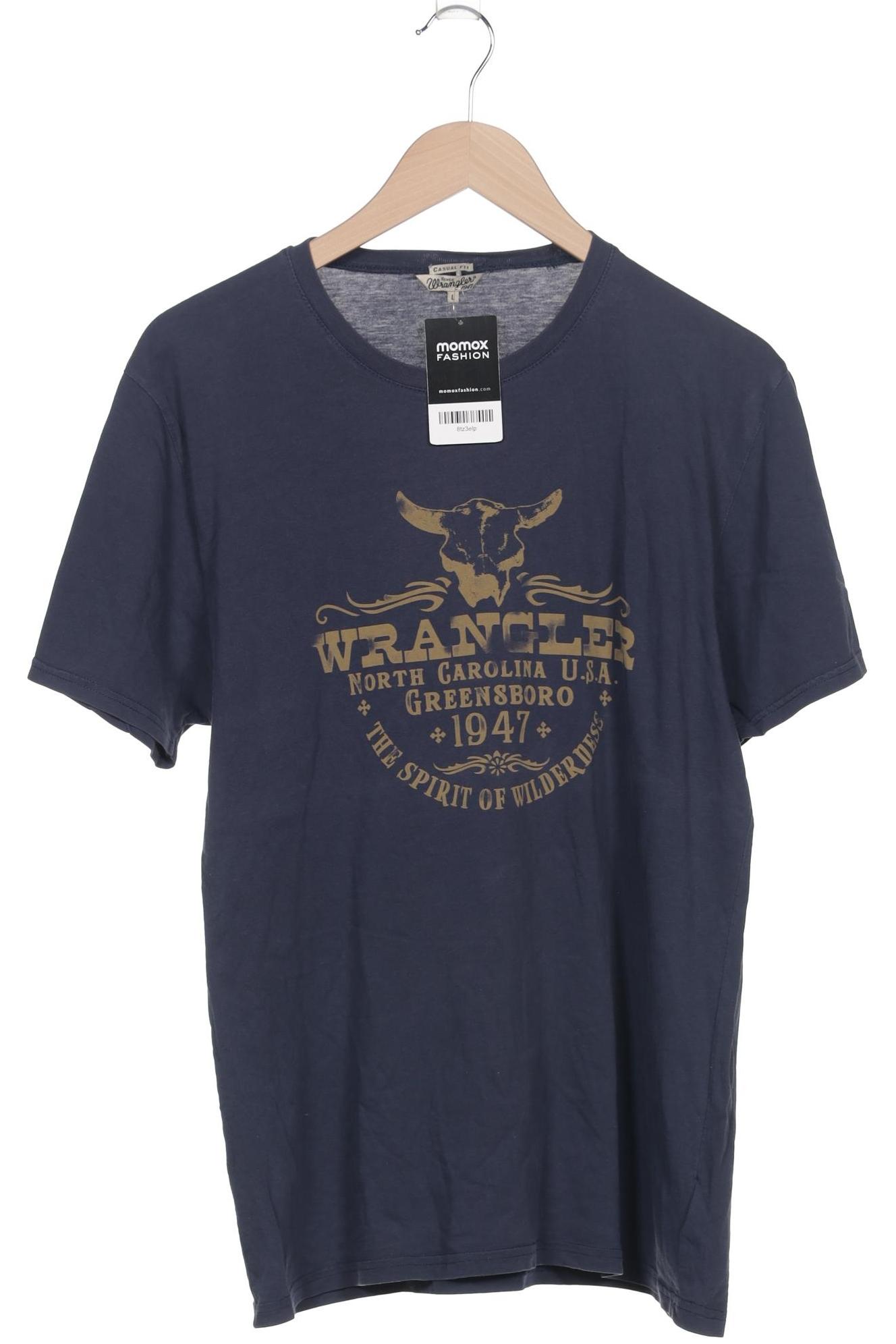 

Wrangler Herren T-Shirt, marineblau, Gr. 52