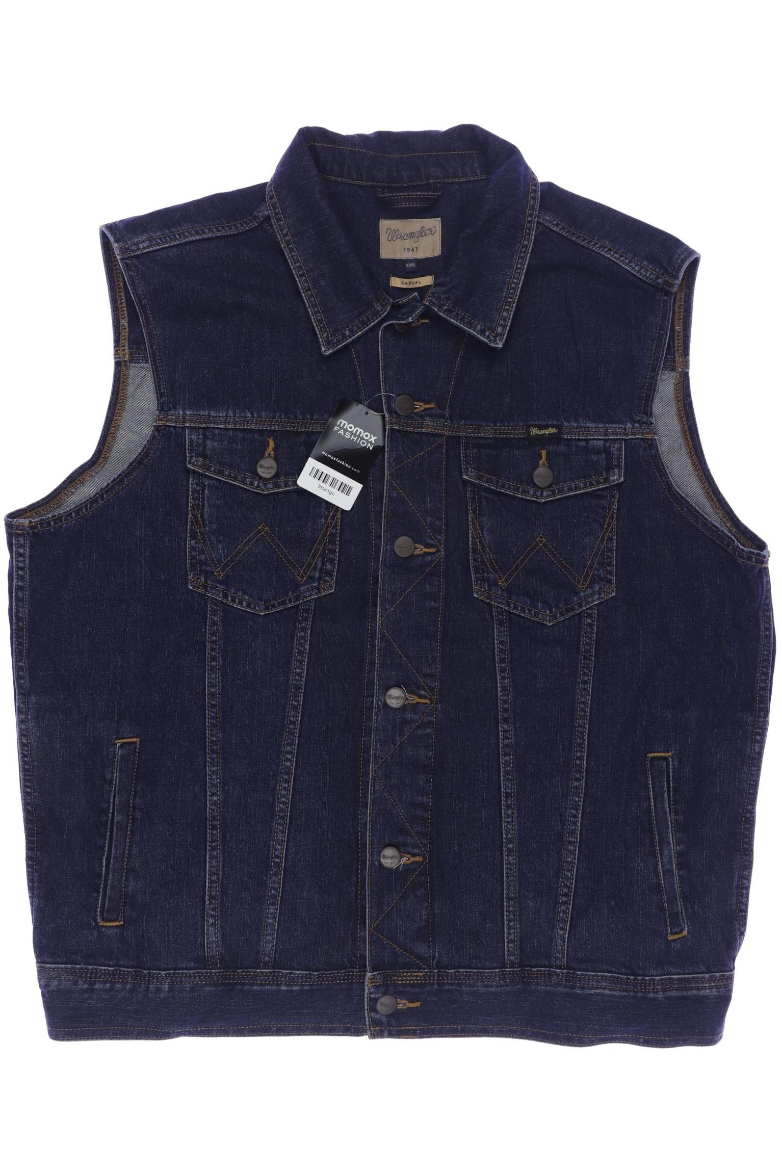 

Wrangler Herren Weste, marineblau, Gr. 58