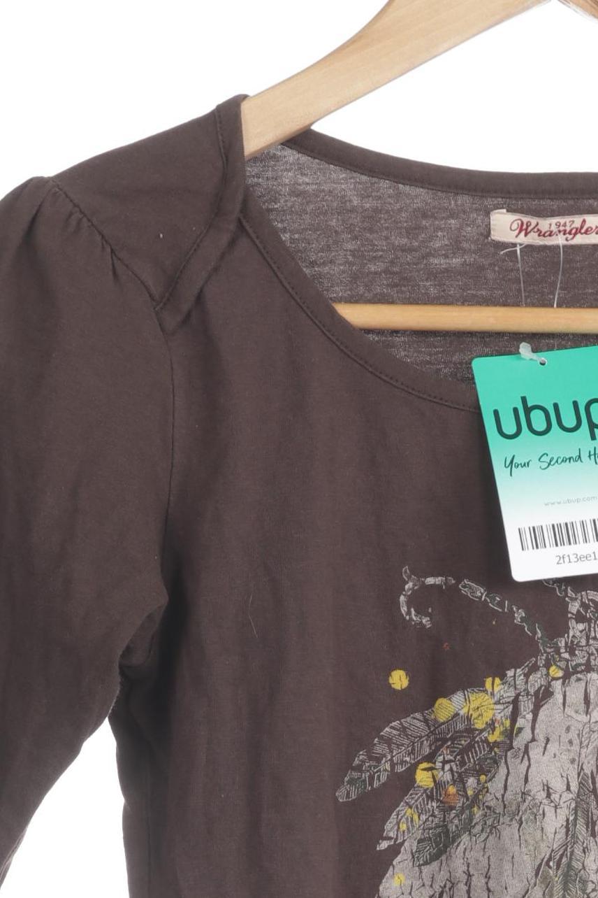 Thumbnail - Wrangler Mädchen Langarmshirt, braun, Gr. 170