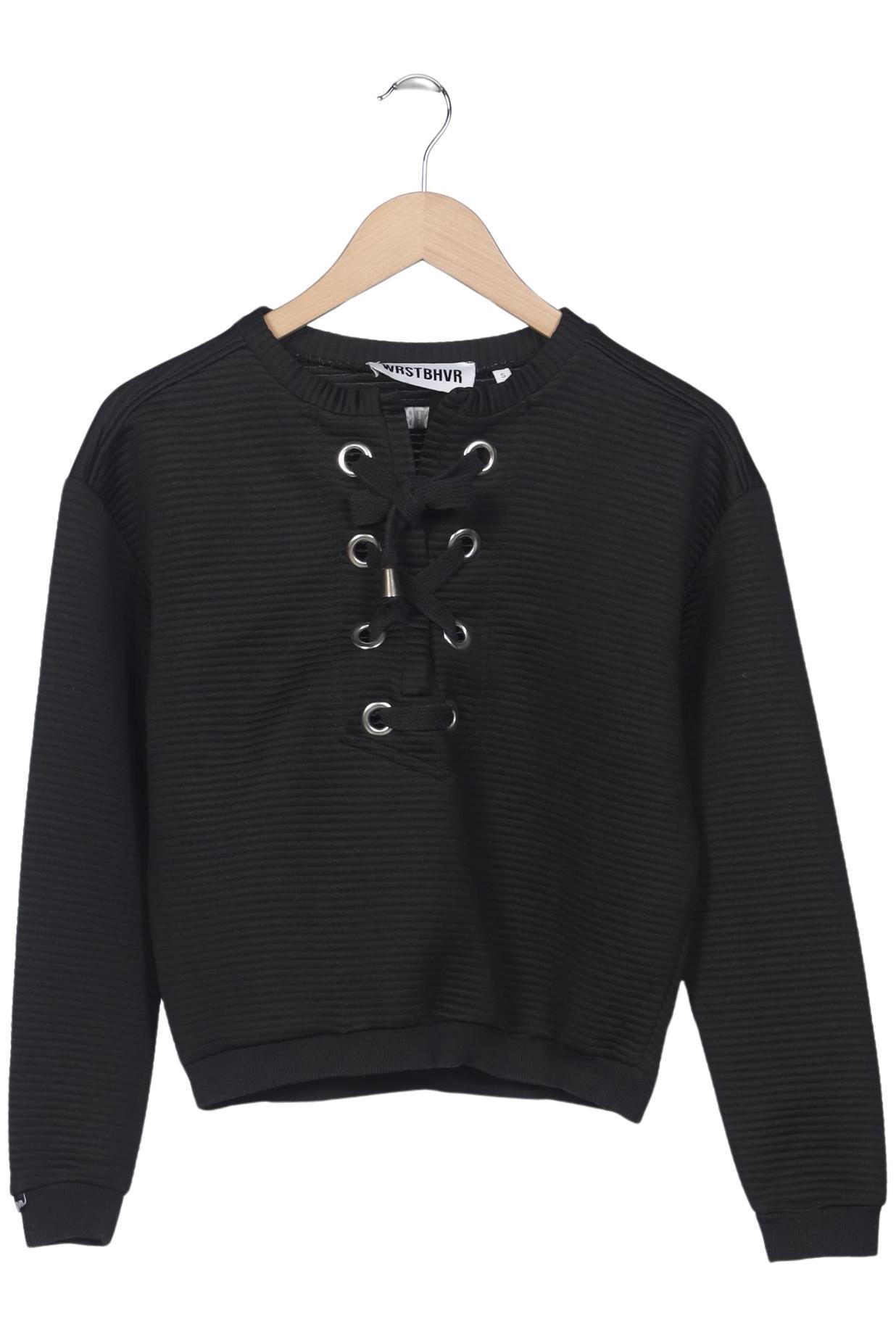

Wrstbhvr Damen Sweatshirt, schwarz, Gr. 36