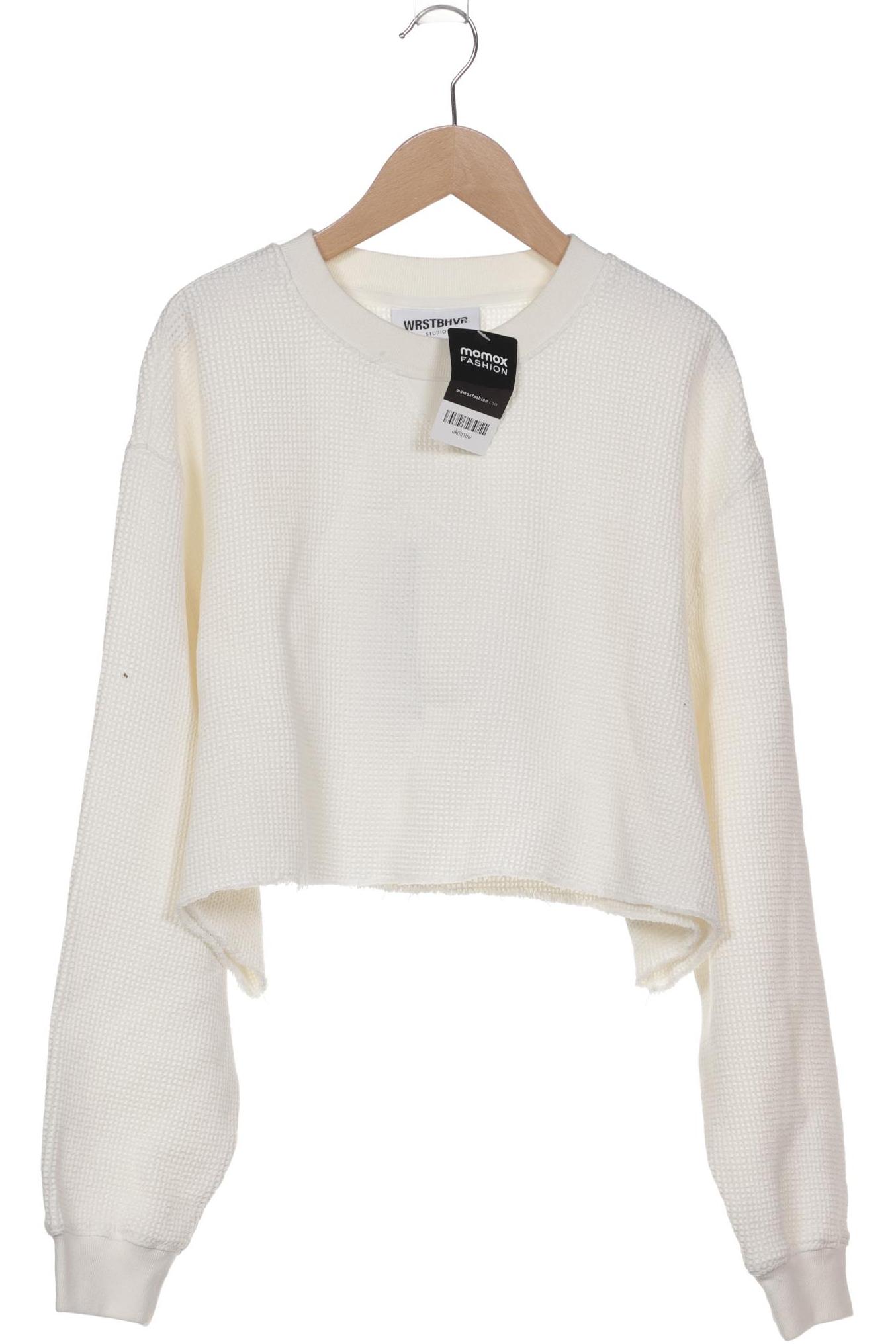 

Wrstbhvr Damen Sweatshirt, weiß, Gr. 36