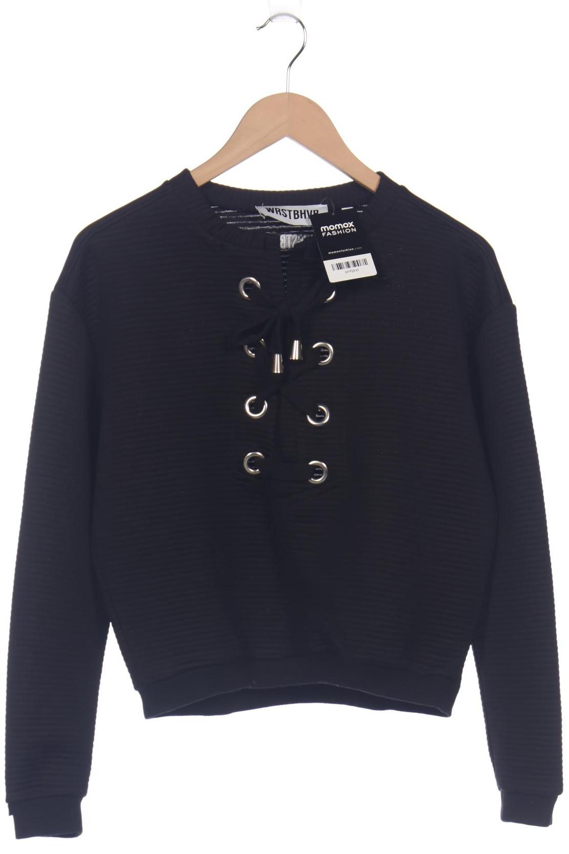 

Wrstbhvr Damen Sweatshirt, schwarz, Gr. 36