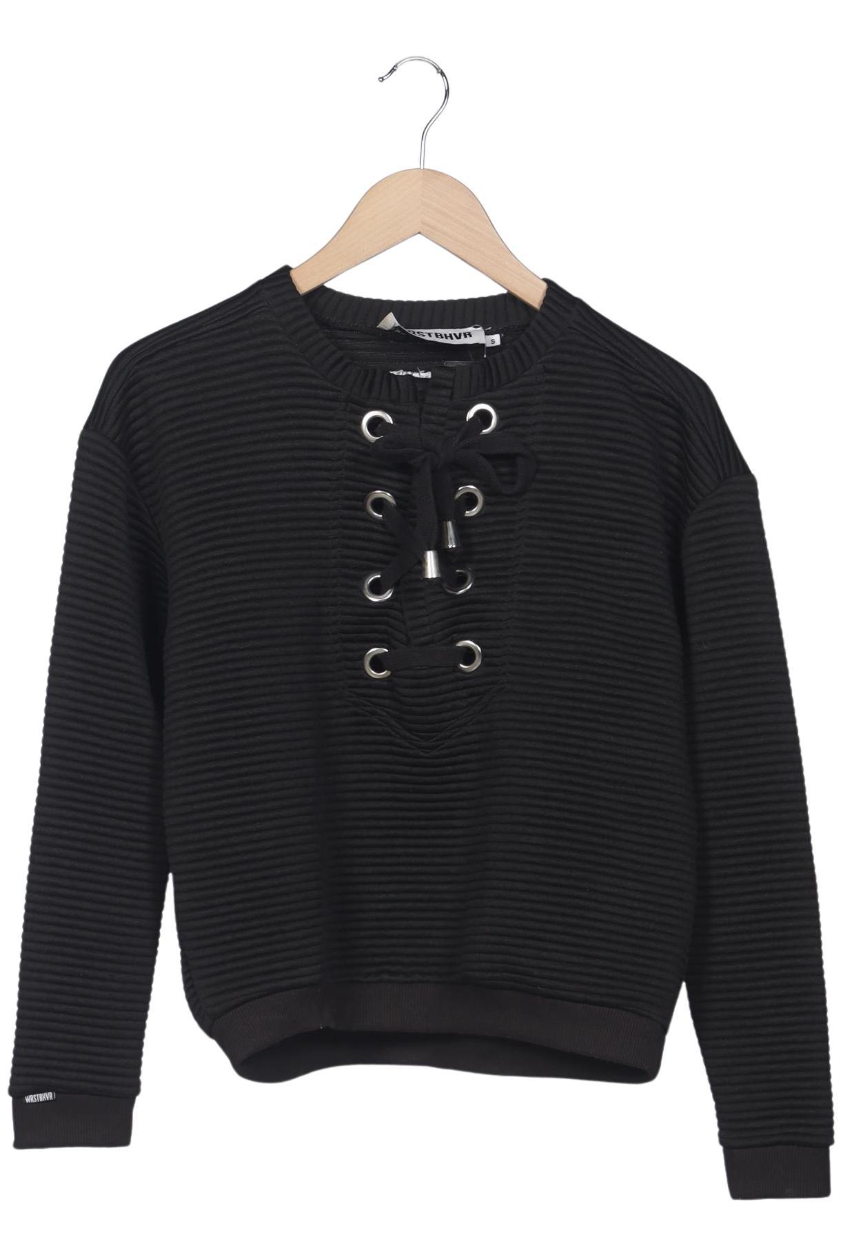 

Wrstbhvr Damen Sweatshirt, schwarz, Gr. 36