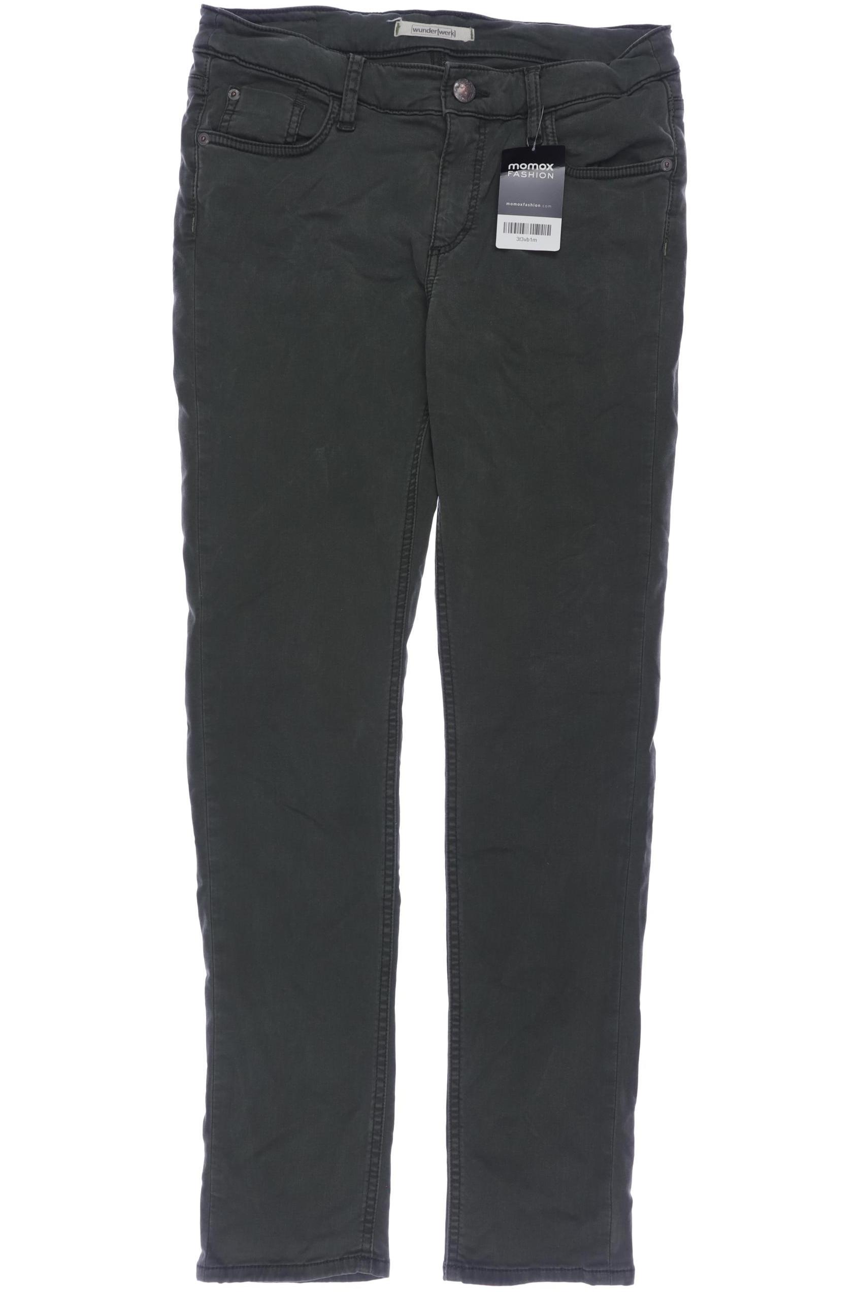 

wunderwerk Damen Jeans, grün, Gr. 28