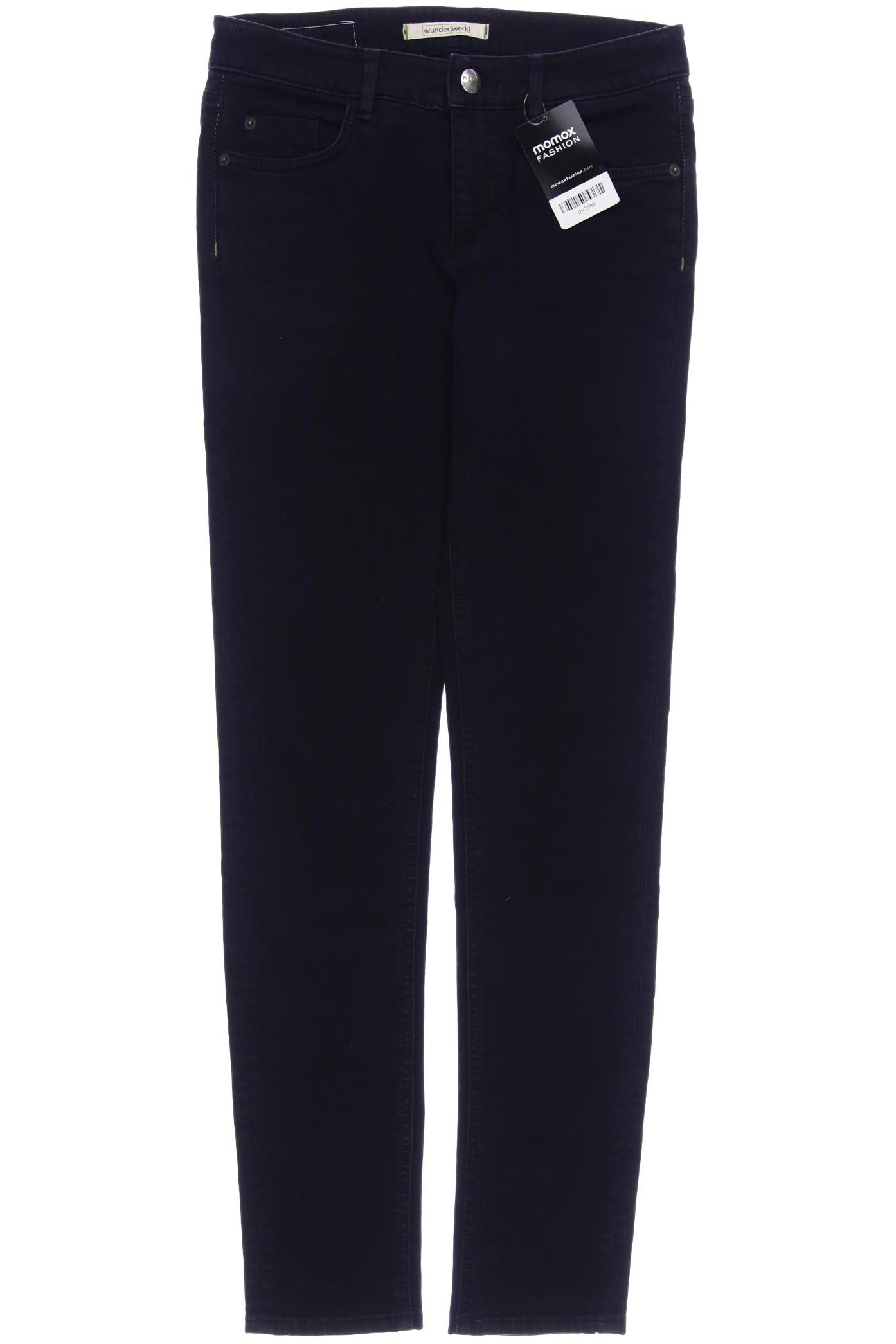 

wunderwerk Damen Jeans, schwarz