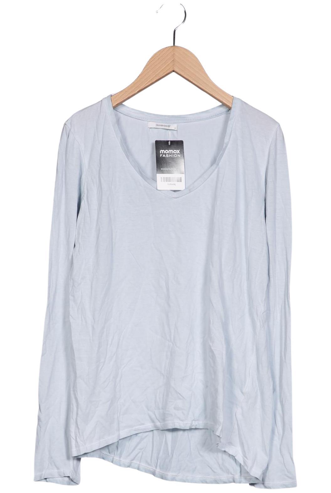 

wunderwerk Damen Langarmshirt, hellblau, Gr. 36
