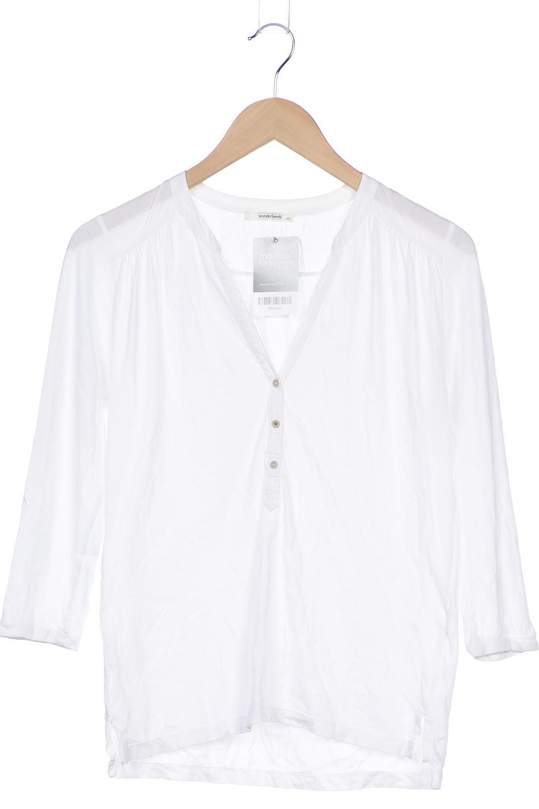 

wunderwerk Damen Langarmshirt, weiß, Gr. 38