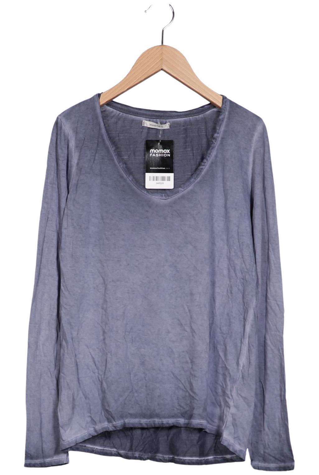 

wunderwerk Damen Langarmshirt, grau, Gr. 36