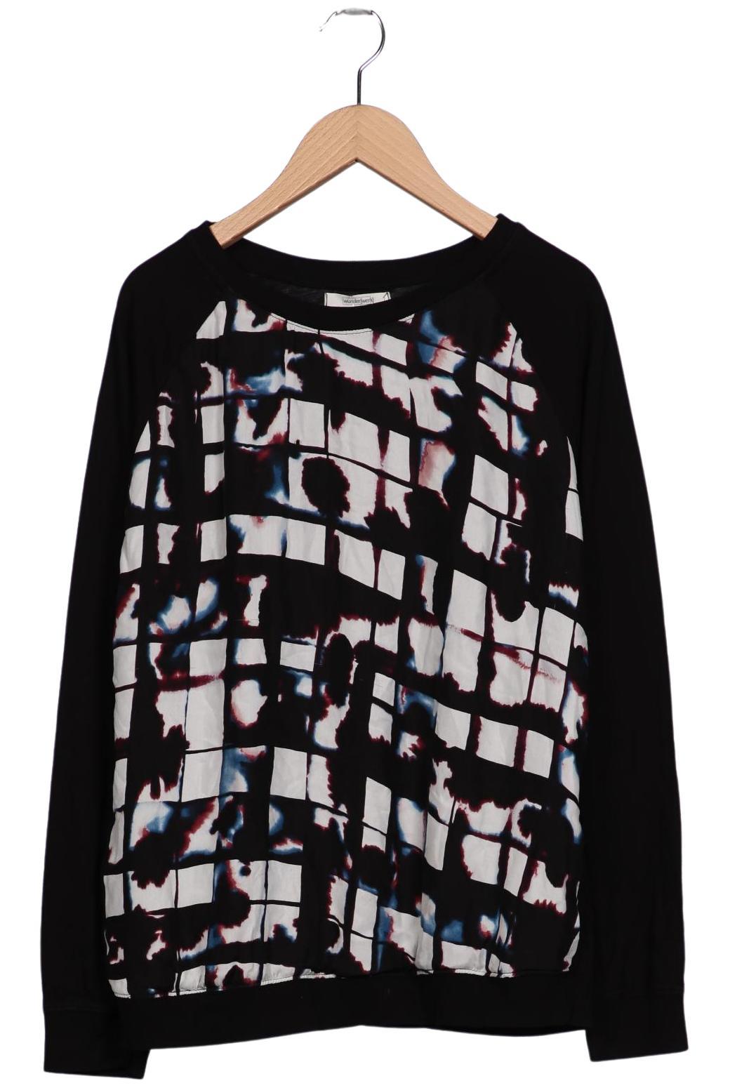 

wunderwerk Damen Langarmshirt, schwarz, Gr. 38