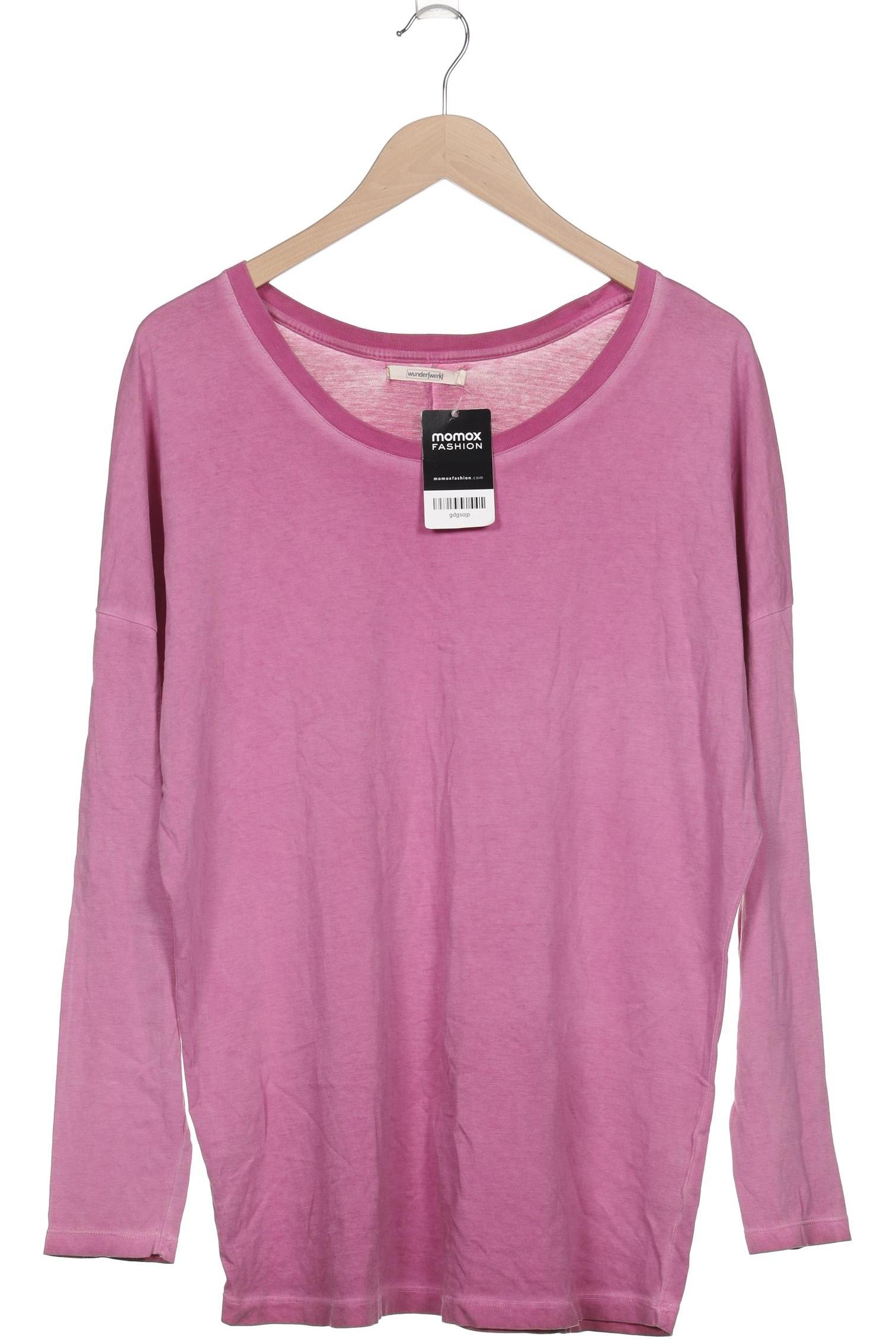 

wunderwerk Damen Langarmshirt, pink, Gr. 42