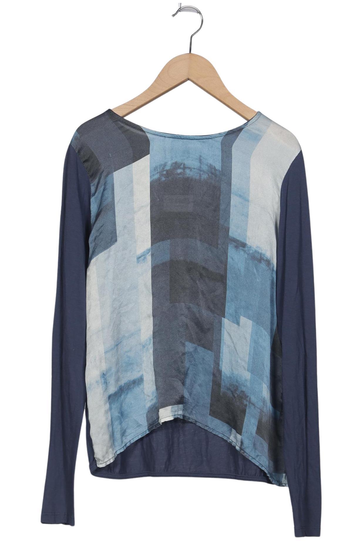 

wunderwerk Damen Langarmshirt, blau, Gr. 36