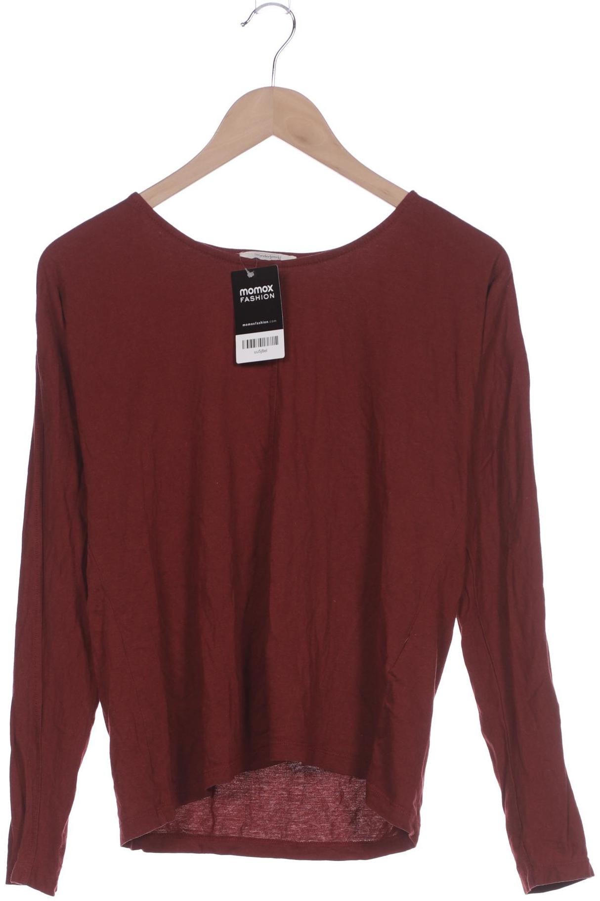 

wunderwerk Damen Langarmshirt, bordeaux, Gr. 38