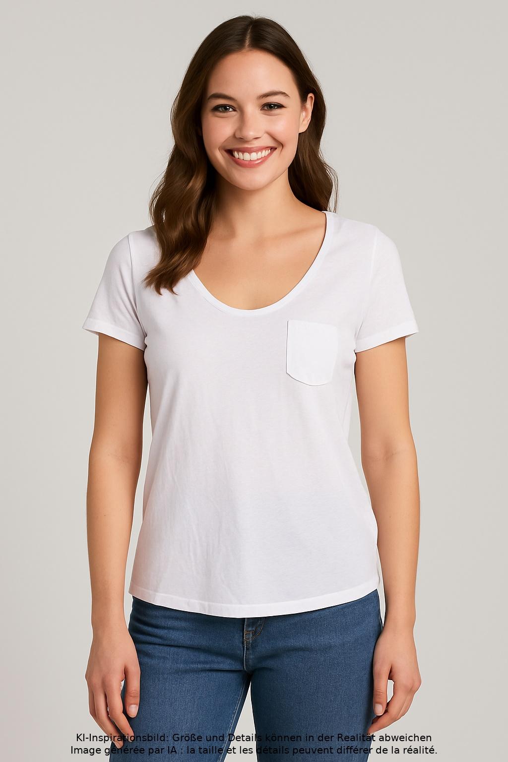 

wunderwerk Damen T-Shirt, weiß, Gr. 36