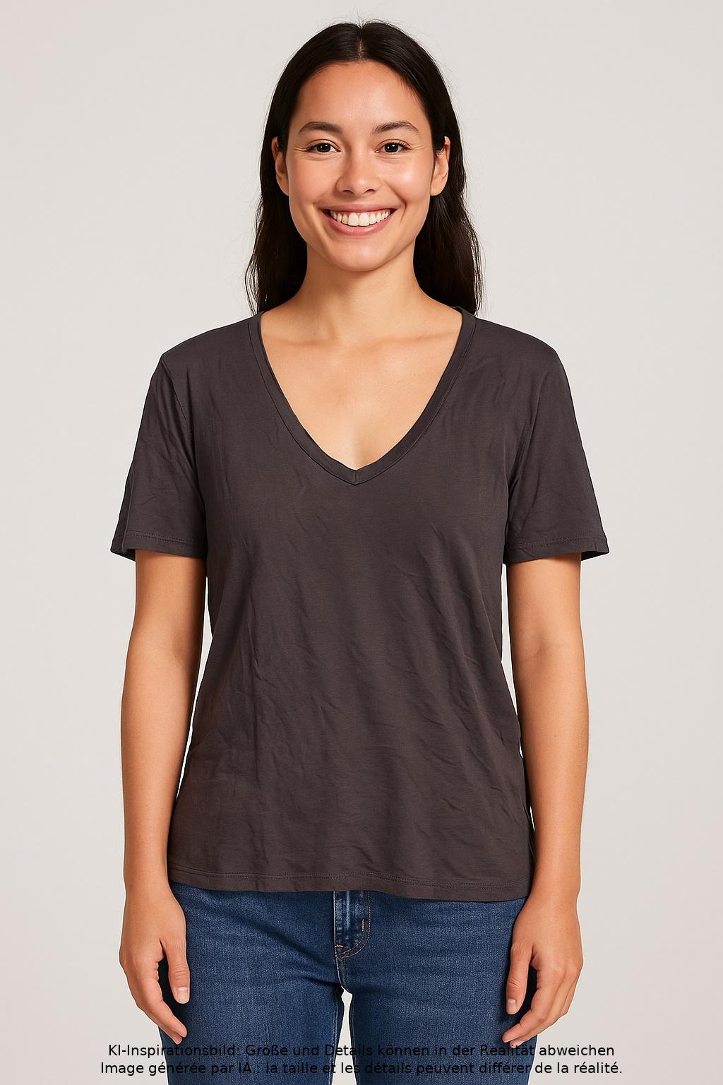 

wunderwerk Damen T-Shirt, grau, Gr. 36