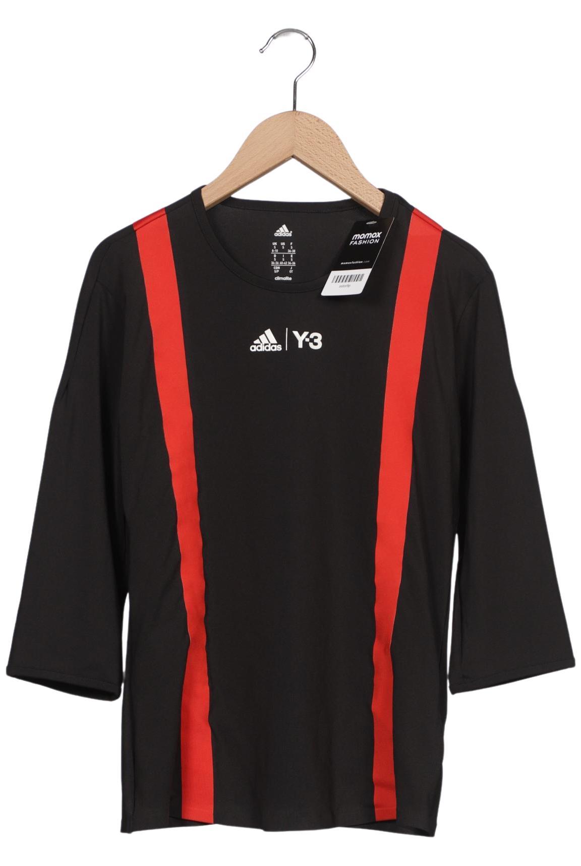 

Y-3 Damen Langarmshirt, schwarz, Gr. 36