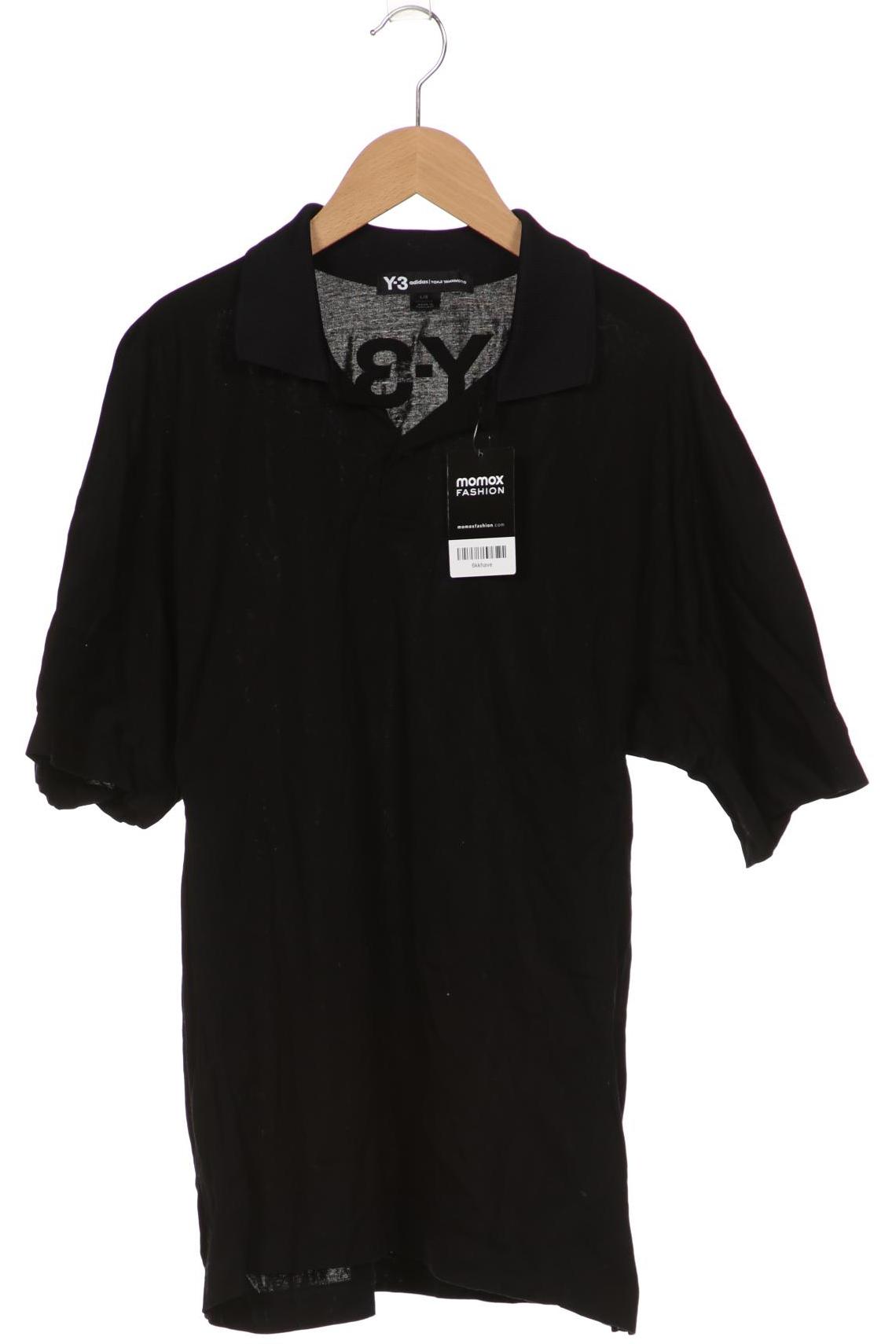 

Y-3 Herren Poloshirt, schwarz