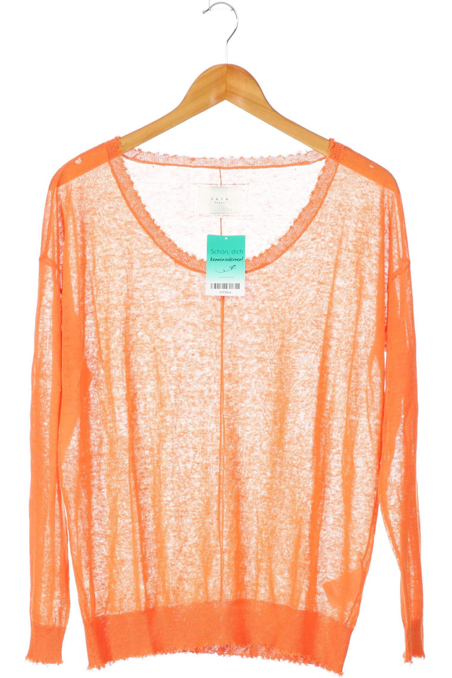 

Yaya Damen Pullover, orange, Gr.