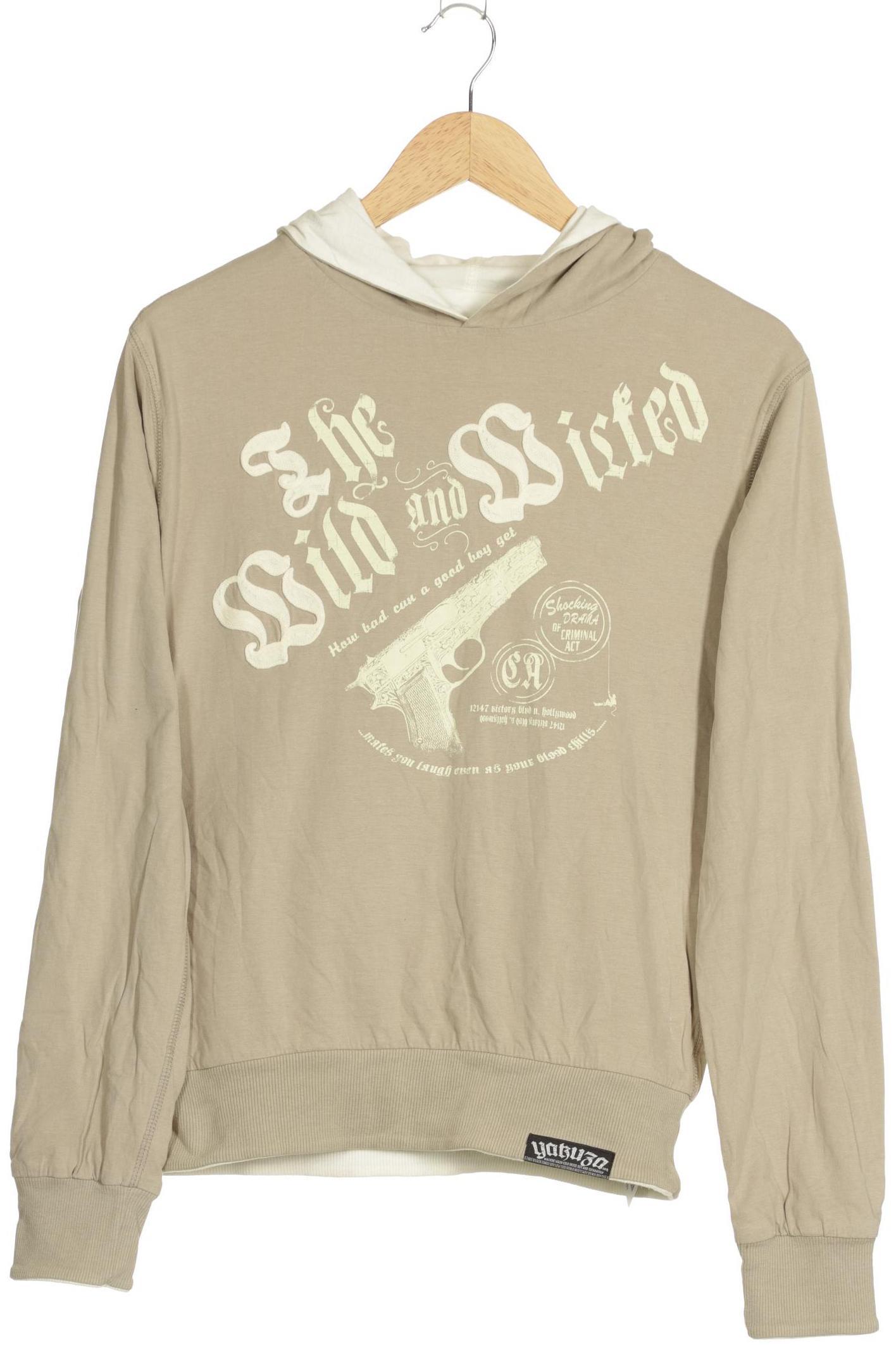 

Yakuza Damen Kapuzenpullover, beige, Gr.