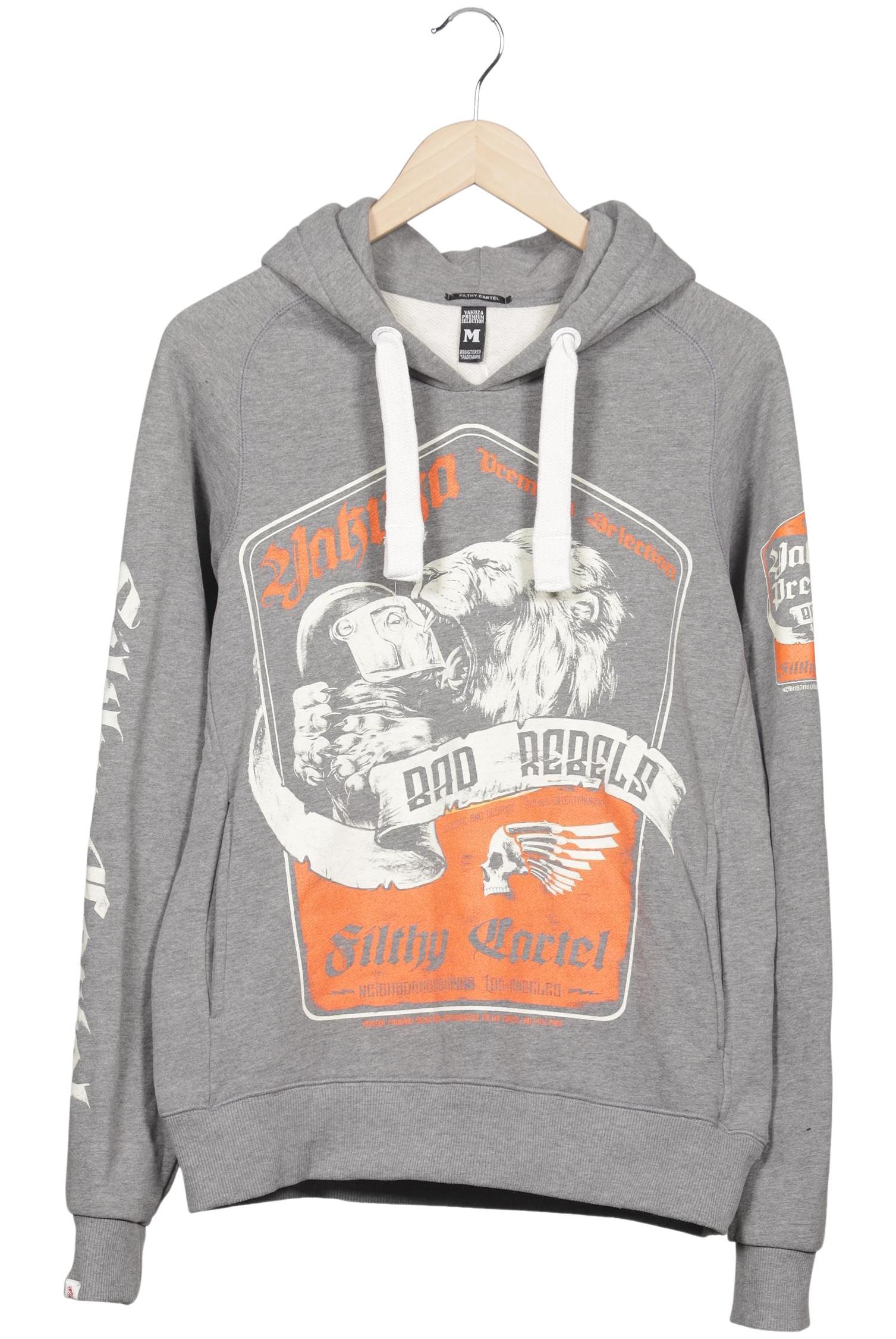 Thumbnail - Yakuza Herren Kapuzenpullover, grau, Gr. 48