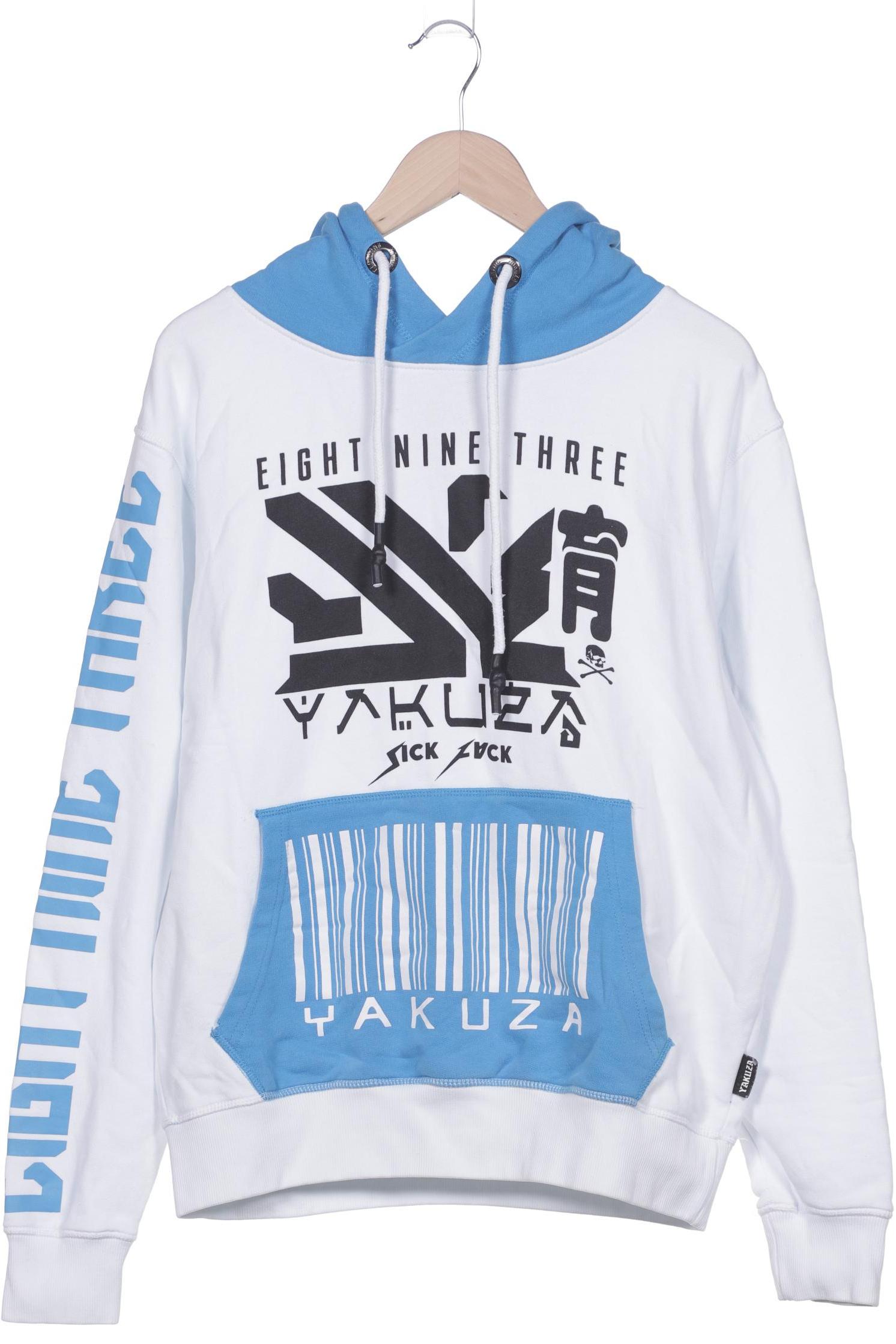 

Yakuza Herren Kapuzenpullover, weiß, Gr. 52