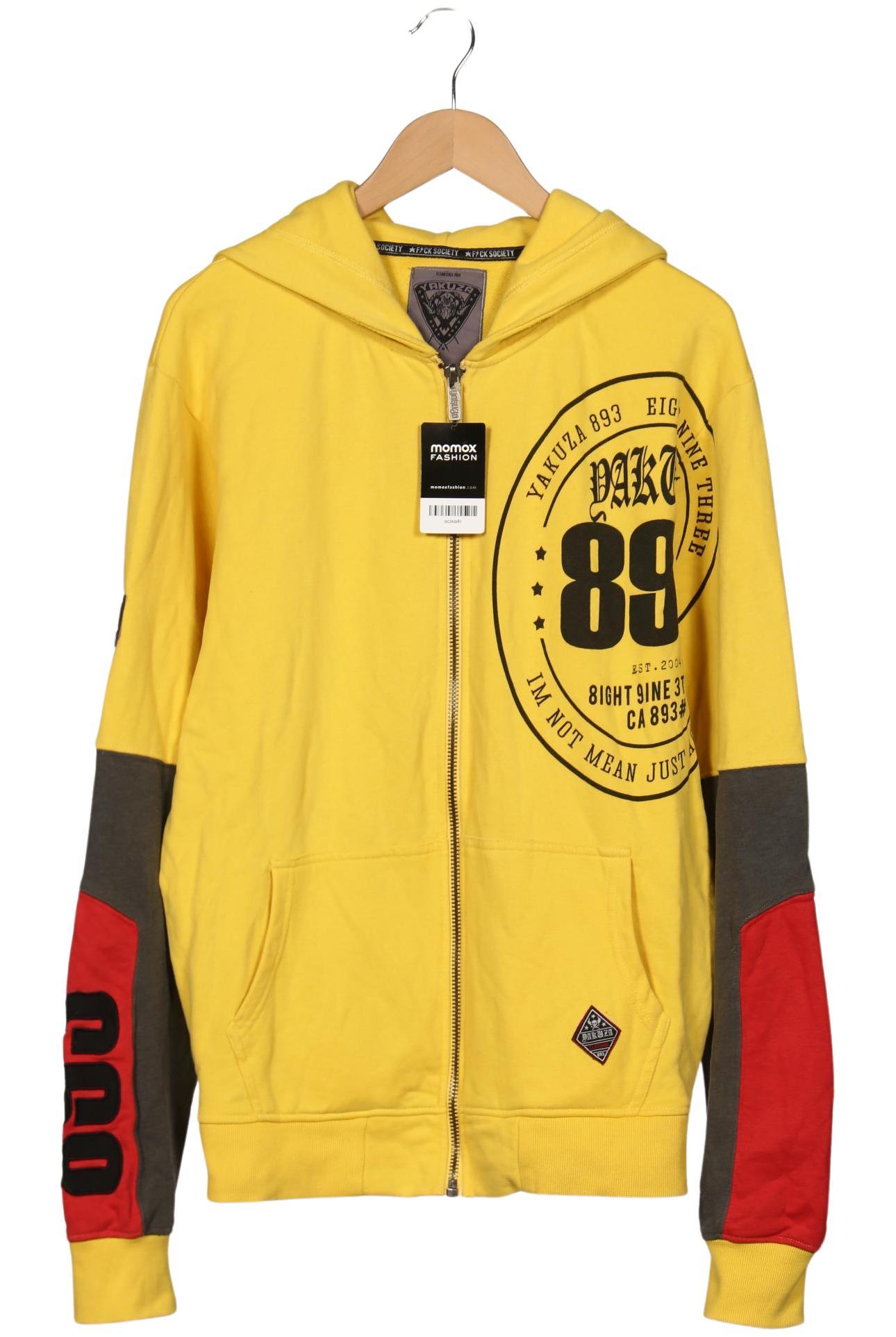 

Yakuza Herren Kapuzenpullover, gelb, Gr. 56