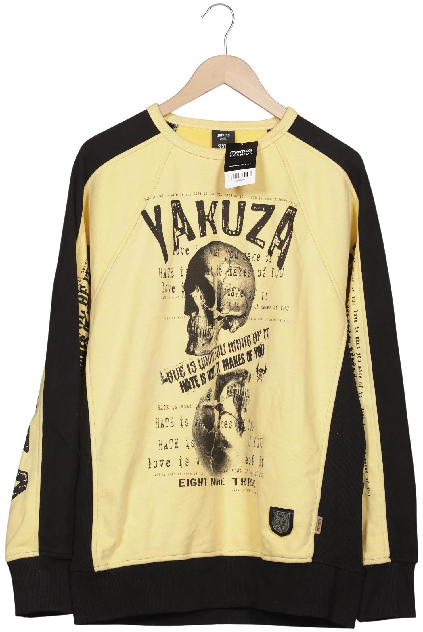 

Yakuza Herren Sweatshirt, gelb, Gr. 58