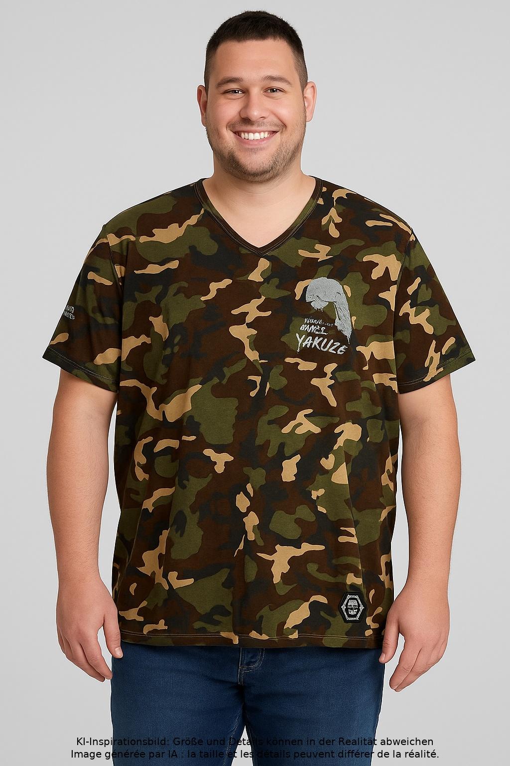 Thumbnail - Yakuza Herren T-Shirt, mehrfarbig, Gr. 60