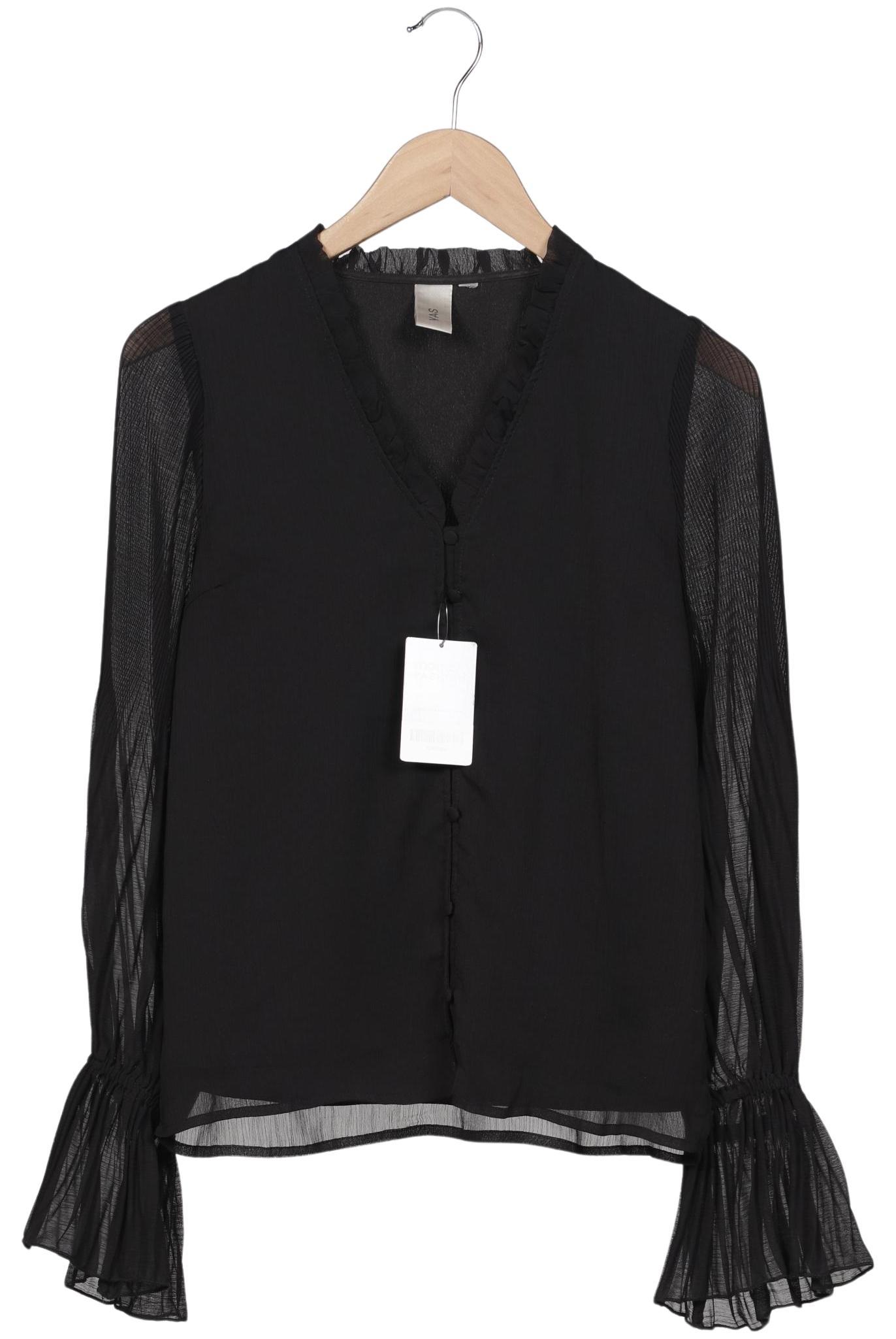 

YAS Damen Bluse, schwarz, Gr. 38